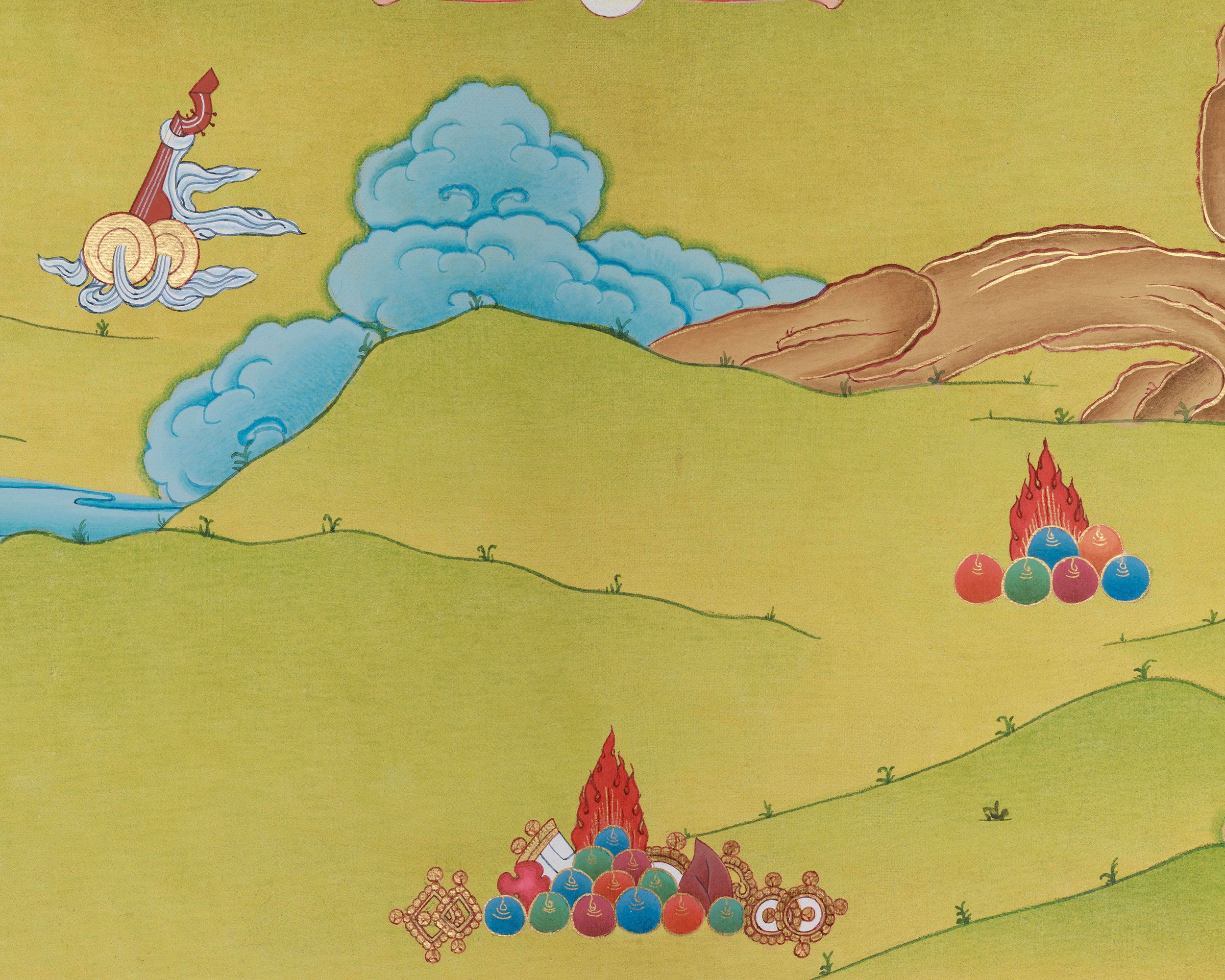 Female Buddha Tara Thangka | Symbol of Compassion and Enlightenment
