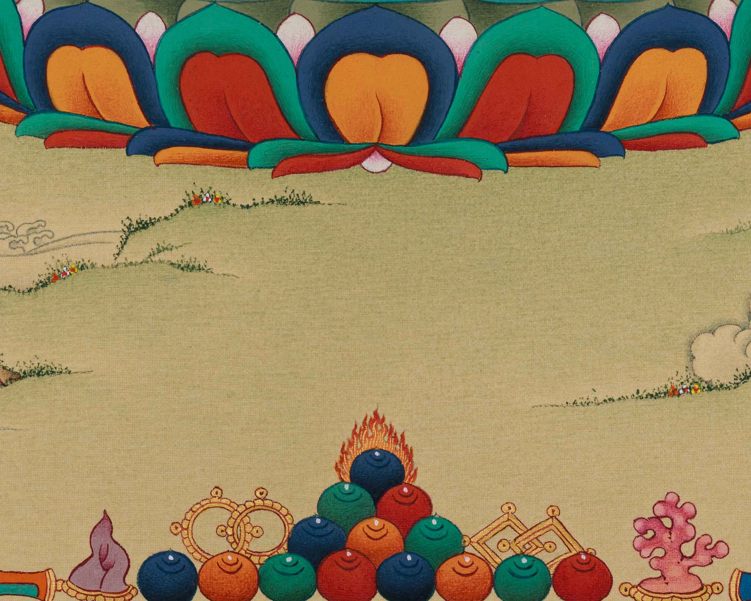 Sage of the Shakya Clan, Shakyamuni Buddha Thangka | Historical Buddha