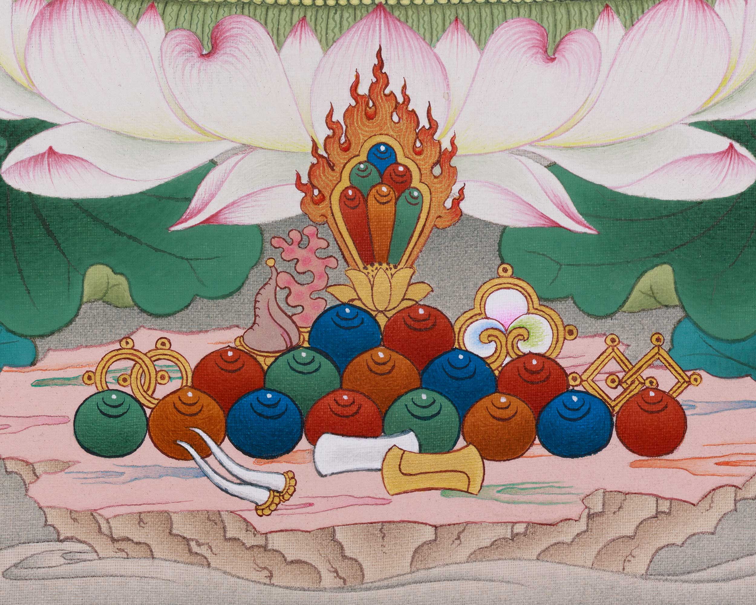 Mercy Bodhisattva Chenrezig Thangka | A Spiritual Symbol of Universal Compassion