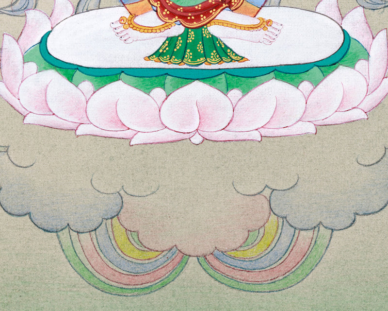 Saraswati: Wisdom Goddess of Buddhism, Thangka