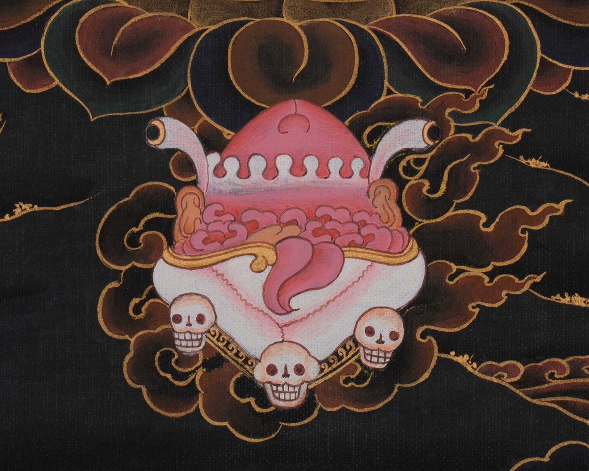 Hevajra Thangka Painting | Tantric Deity of Enlightened Wisdom