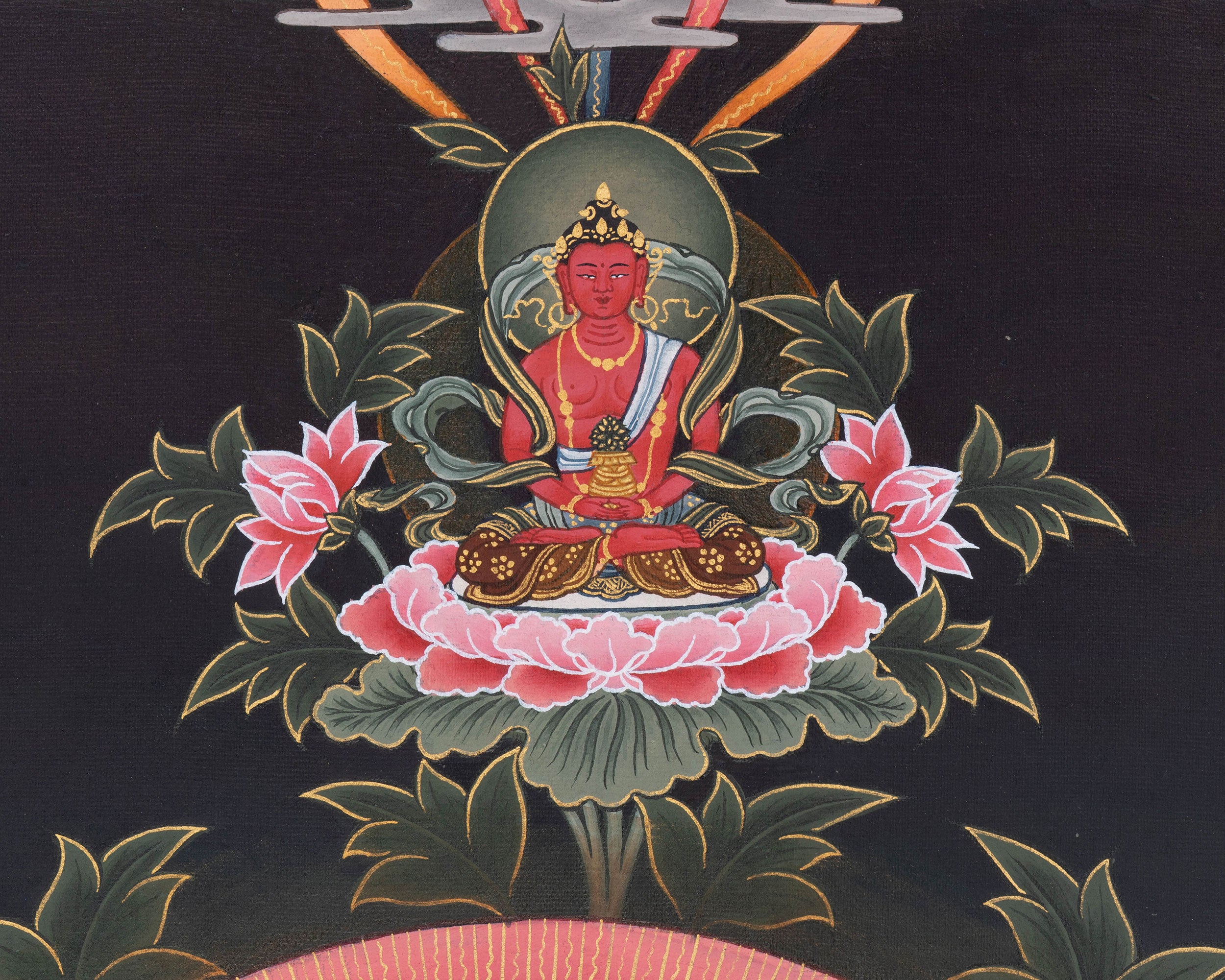 White Tara with Bodhisattva | Sita Tara The Female Buddha Artwork