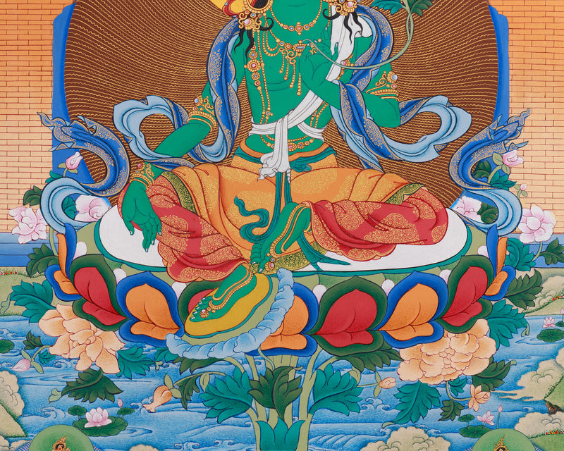 21 Taras Figurine Painting | Taras of Orgyen Chokgyur Lingpa Tradition