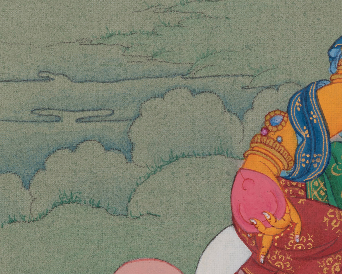 Dzambhala Buddhist Wealth Deity | Represents Prosperity And Abundance in Tibetan Buddhism