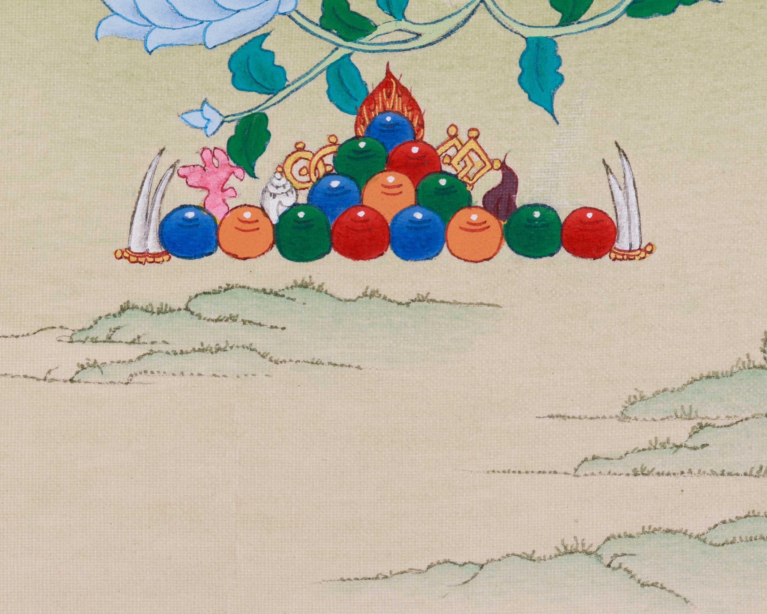 Shyama Tara Thangka | The Goddess of Protection and Compassion