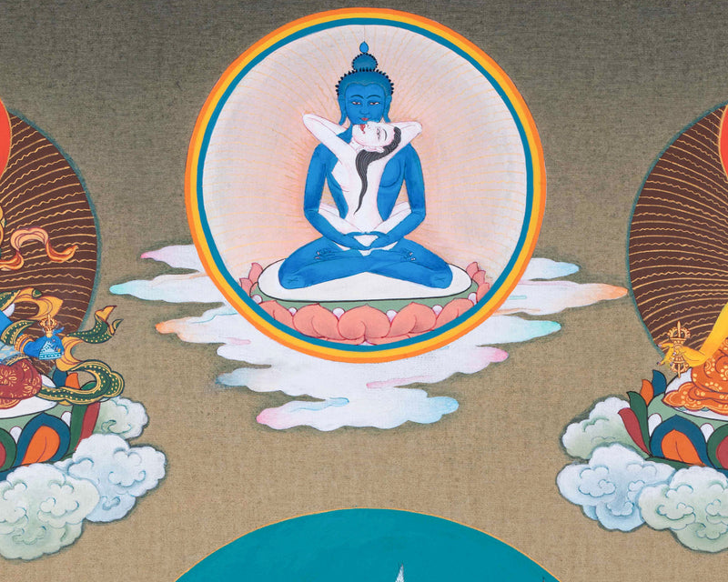 Guru Sangye Thangka | Guru Rinpoche's Eight Manifestation