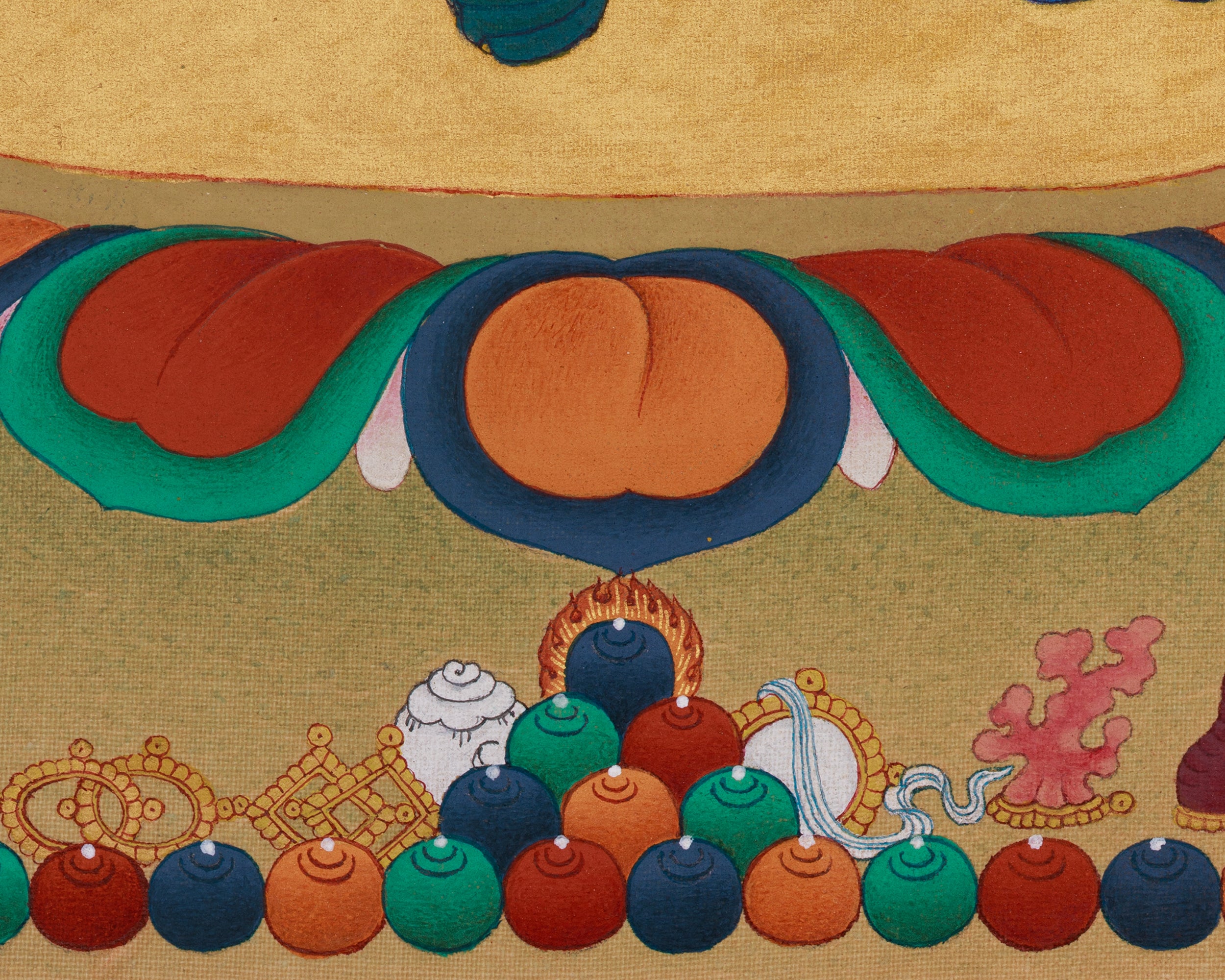 Protector of Dharma Vajrapani Thangka | Buddha's Protector