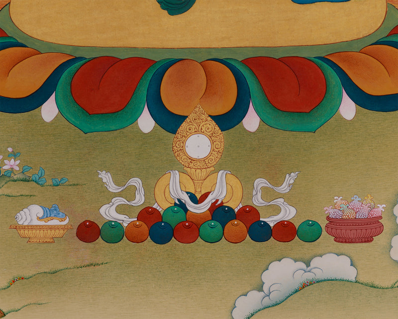 Vajrapani: Shakyamuni’s Protector Thangka | Tibetan Dharmapala