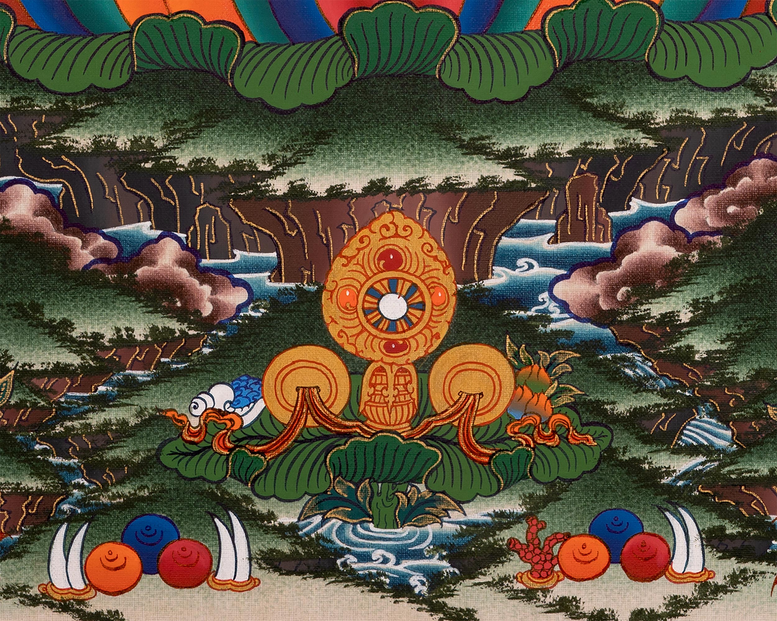 Female Bodhisattva, White Tara Artwork | Healing and Protection Deity