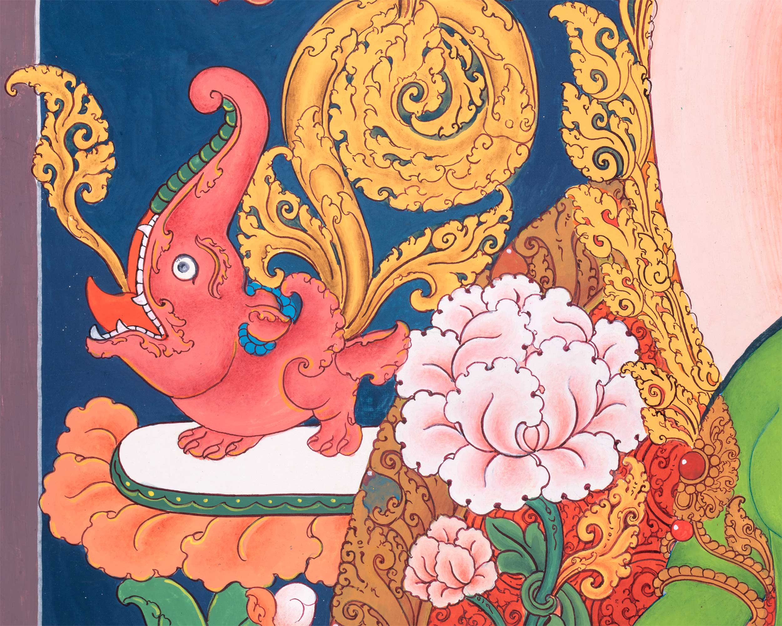 White Tara and Green Tara Set : Standing Tara Prints