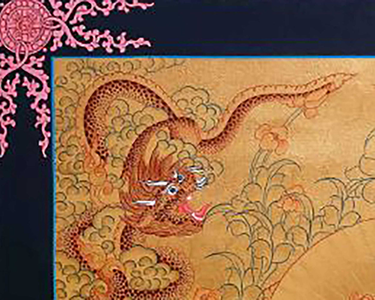 Padmasambhava Thangka Painting | Lotus Born Master of Buddhism
