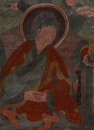 Historic Tibetan Buddhist Masters Artwork | Vintage Collectible