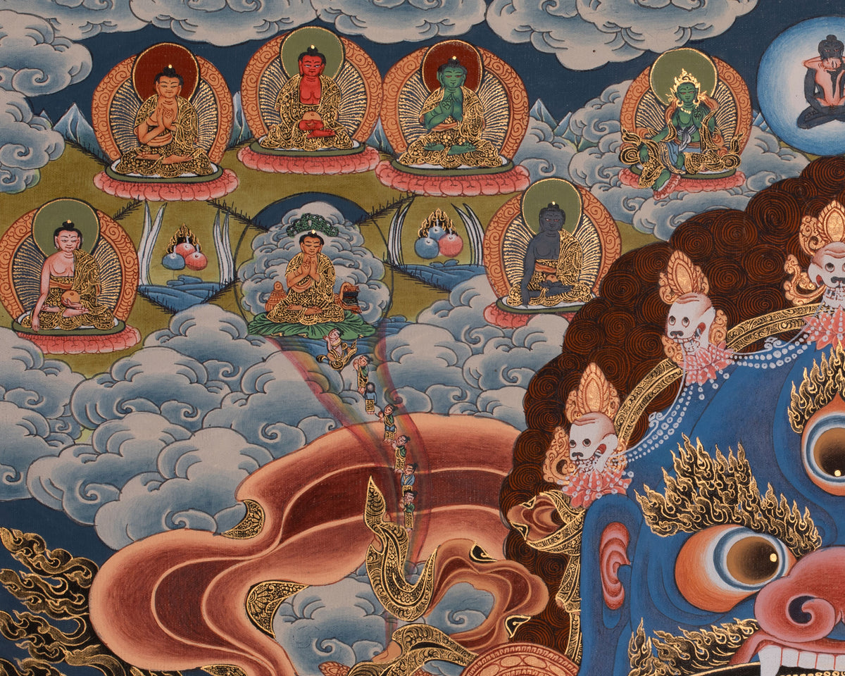 Wheel Of Life Thangka Art | Buddha’s Teachings on Life, Death, and Rebirth