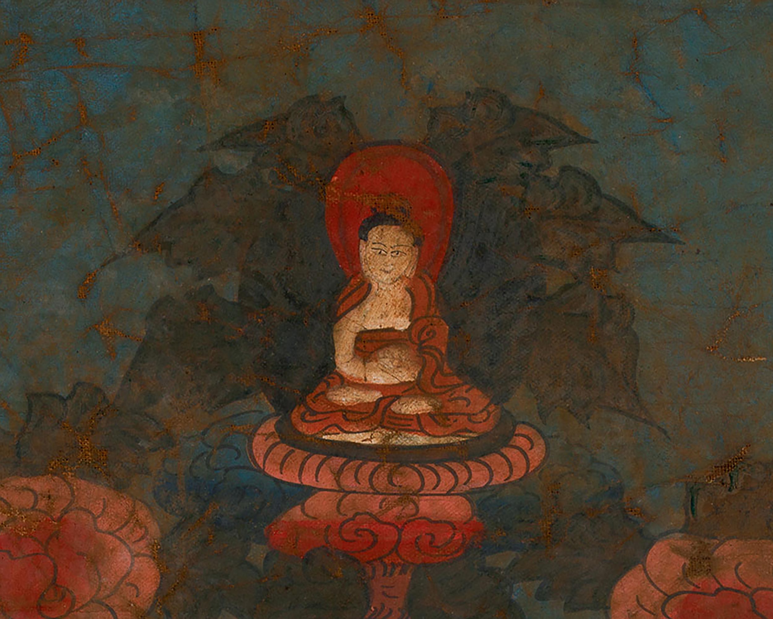 Vintage Namgyalma Thangka | Hand-Painted Ushnisha Vijaya Thangka