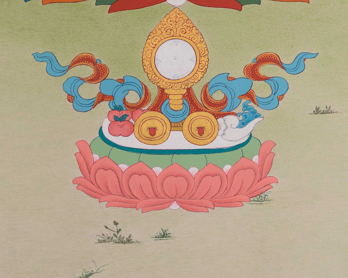 Chenrezig Sacred Himalayan Thangka | Bodhisattva Of Boundless Compassion