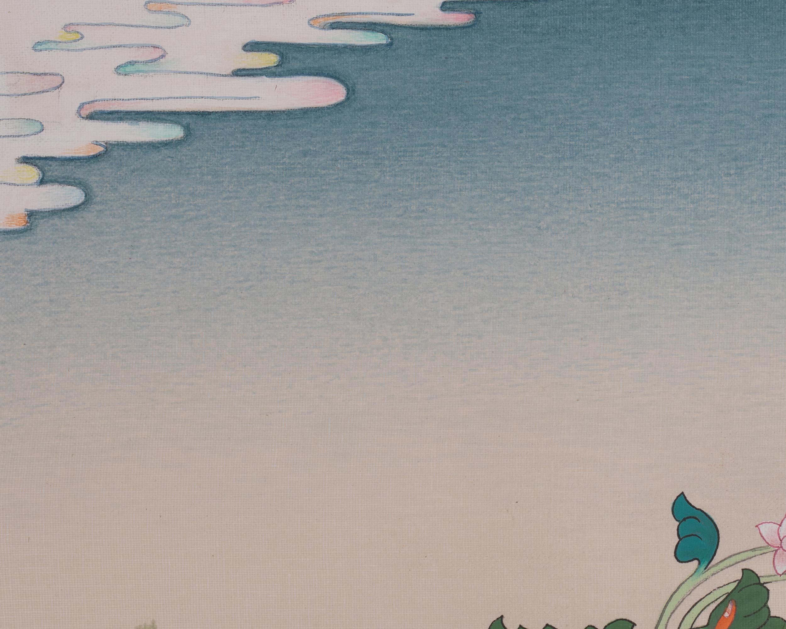 Manjushri Tibetan Artwork | Sword of Wisdom | Bodhisattva Deity