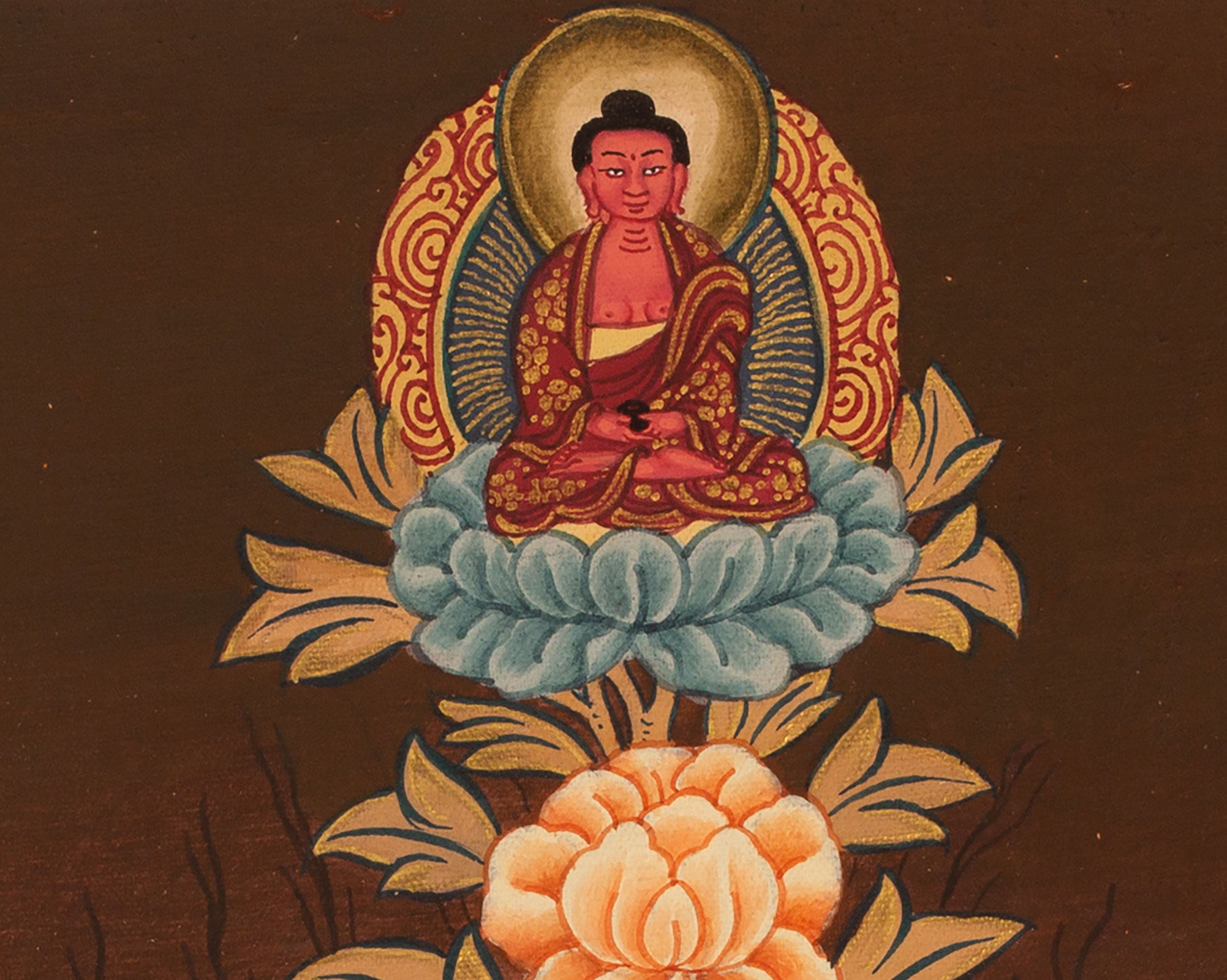 Manjushree Thangka | Bodhisattva Of Wisdom | Wall Decorative Art