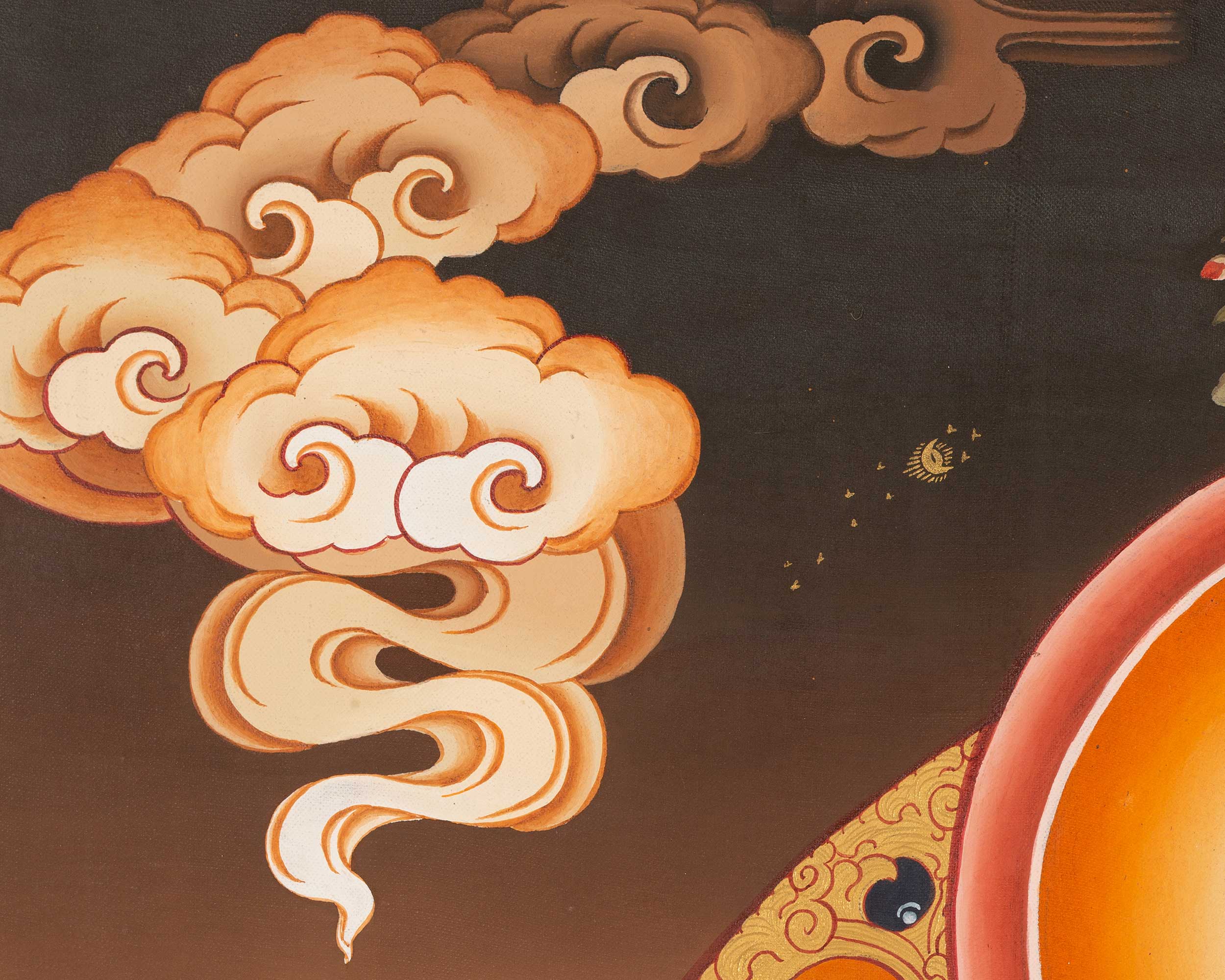 Female Bodhisattva Art | White Tara Thangka | Religious Wall Decors