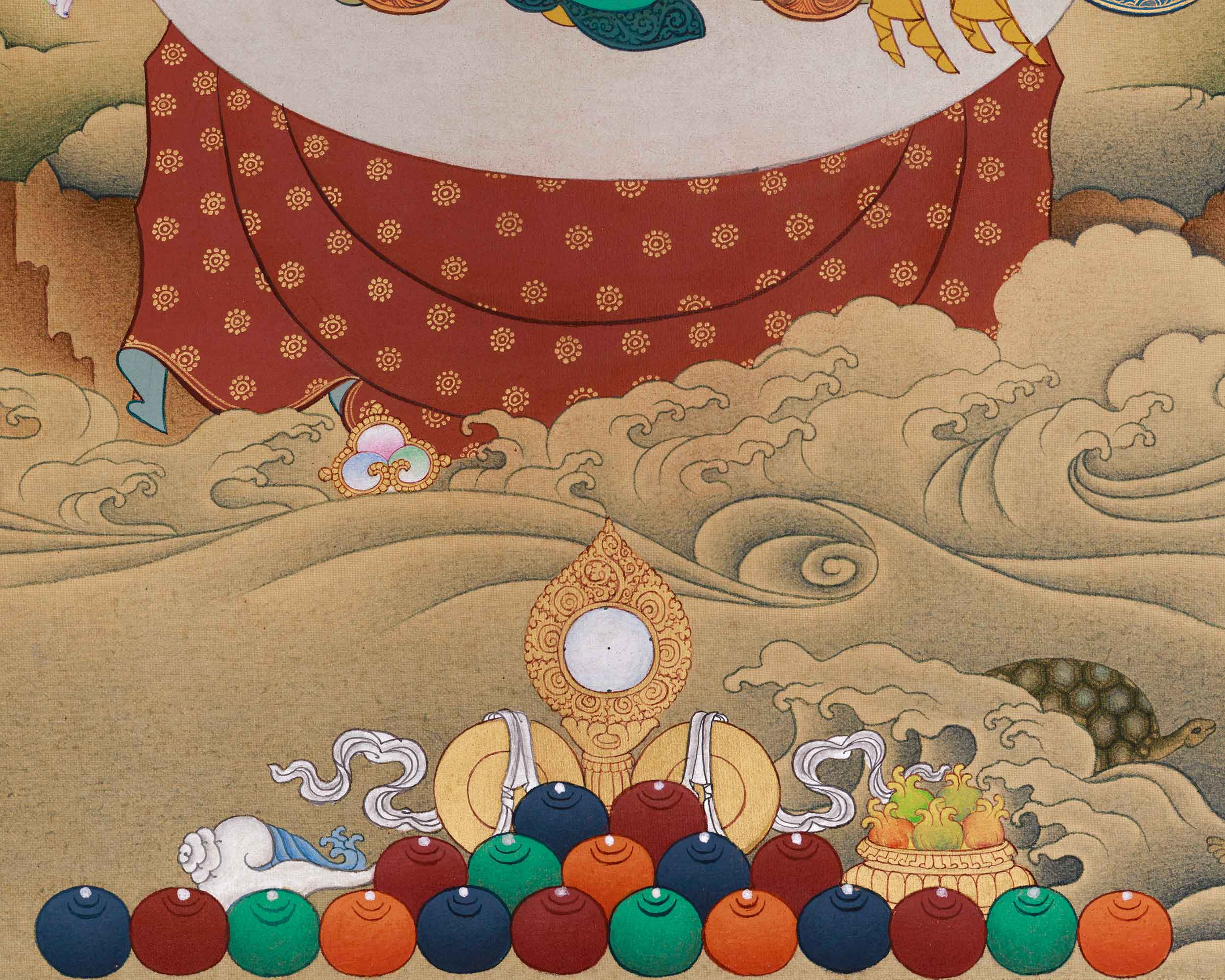 The Peaceful White Tara Painting | Bringing Compassion and Healing Energy