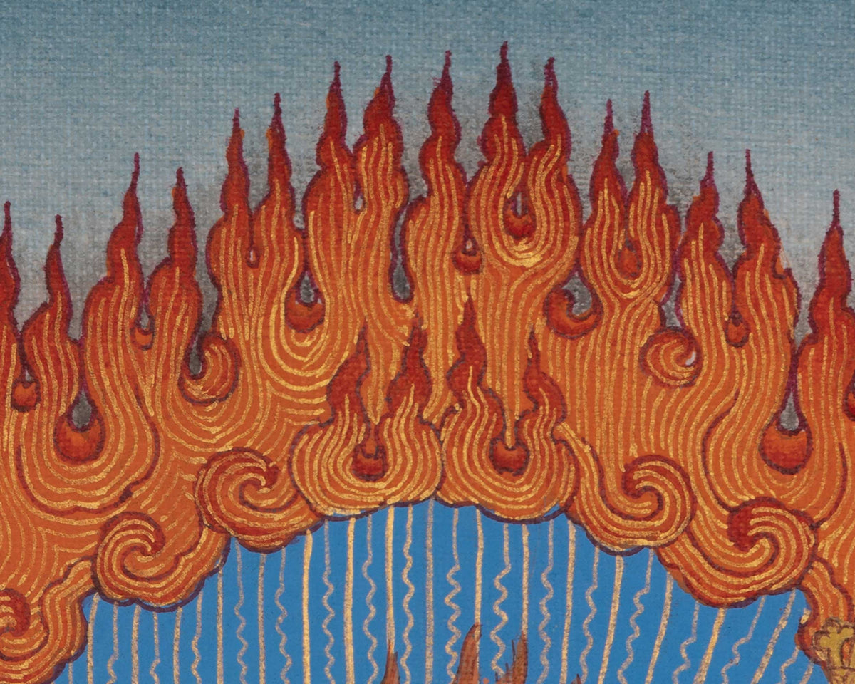 Vajravarahi Sacred Thangka | Dorje Phagmo Art | Represents Inner Awakening and Transformation