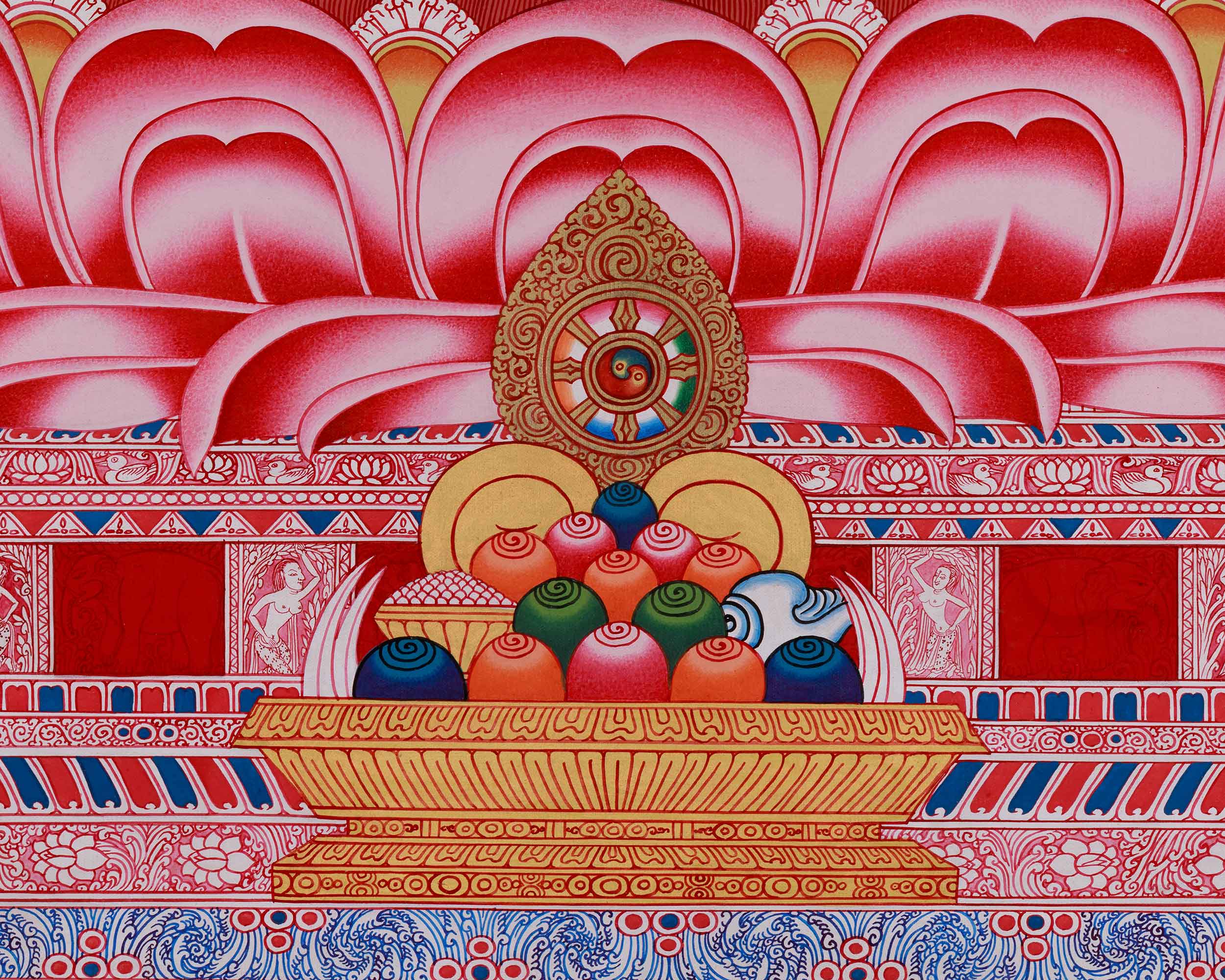 Historical Buddha Shakyamuni Thangka | Siddhartha Gautam