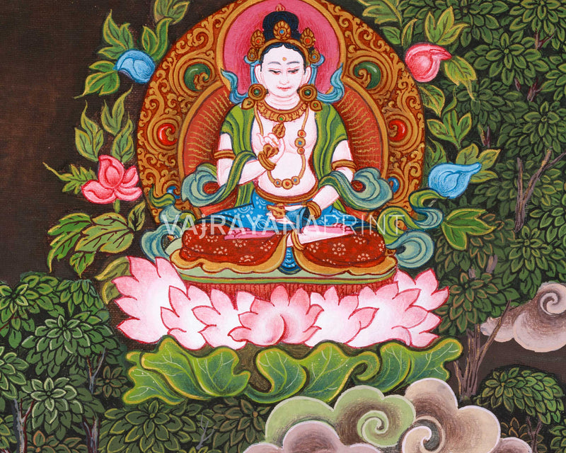 Dakini Dorje Phagmo Thangka Print | High Quality Giclee Canvas Print | Divine Feminine Energy