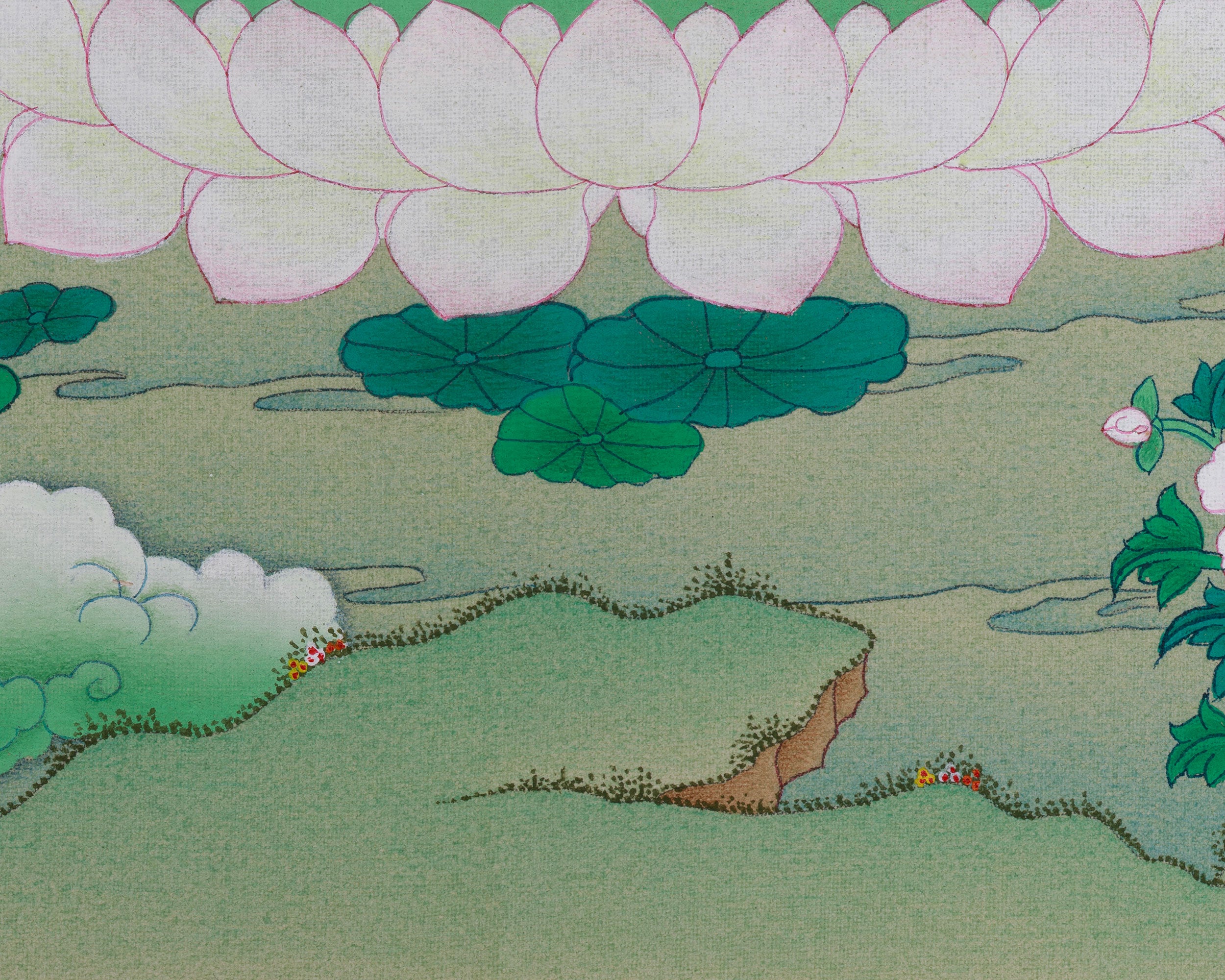 Traditional Art of Four-Armed Chenrezig | Bodhisattva of Boundless Compassion