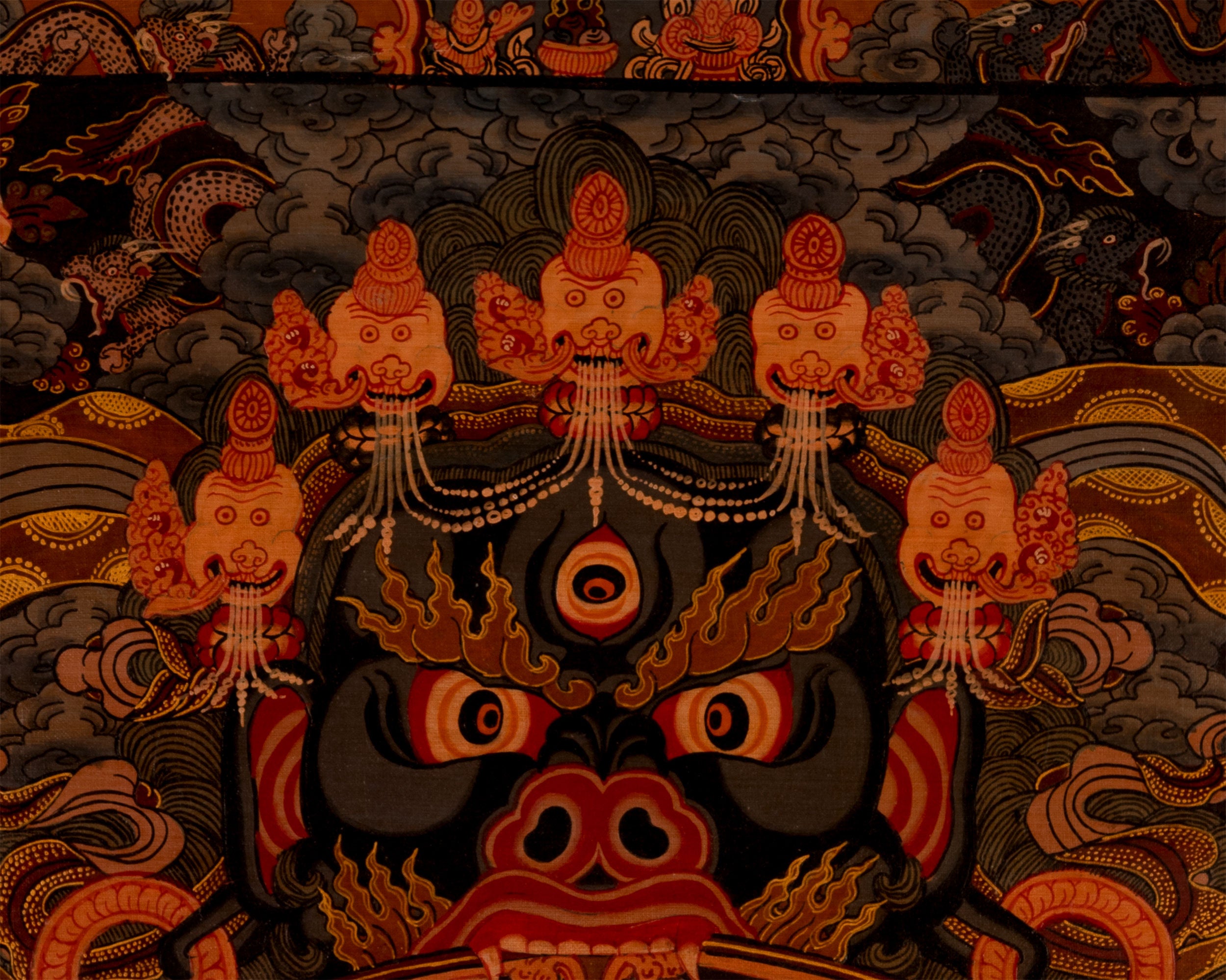 Wheel Of Life Painting | Traditional Tibetan Thangka | Wall Decors