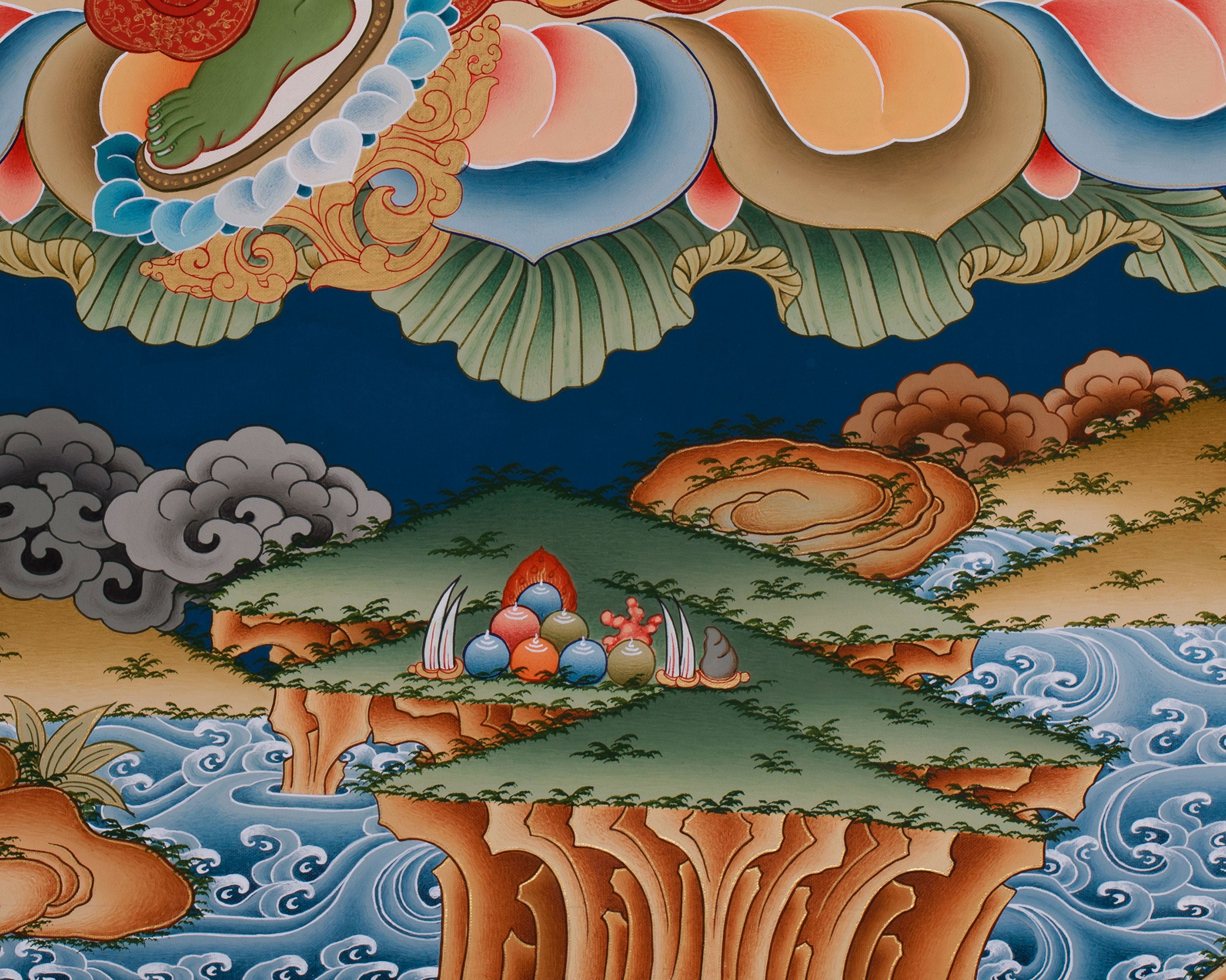 The Compassionate Shyamatara (Green Tara) Thangka | Tara’s Blessings of Protection & Swift Aid