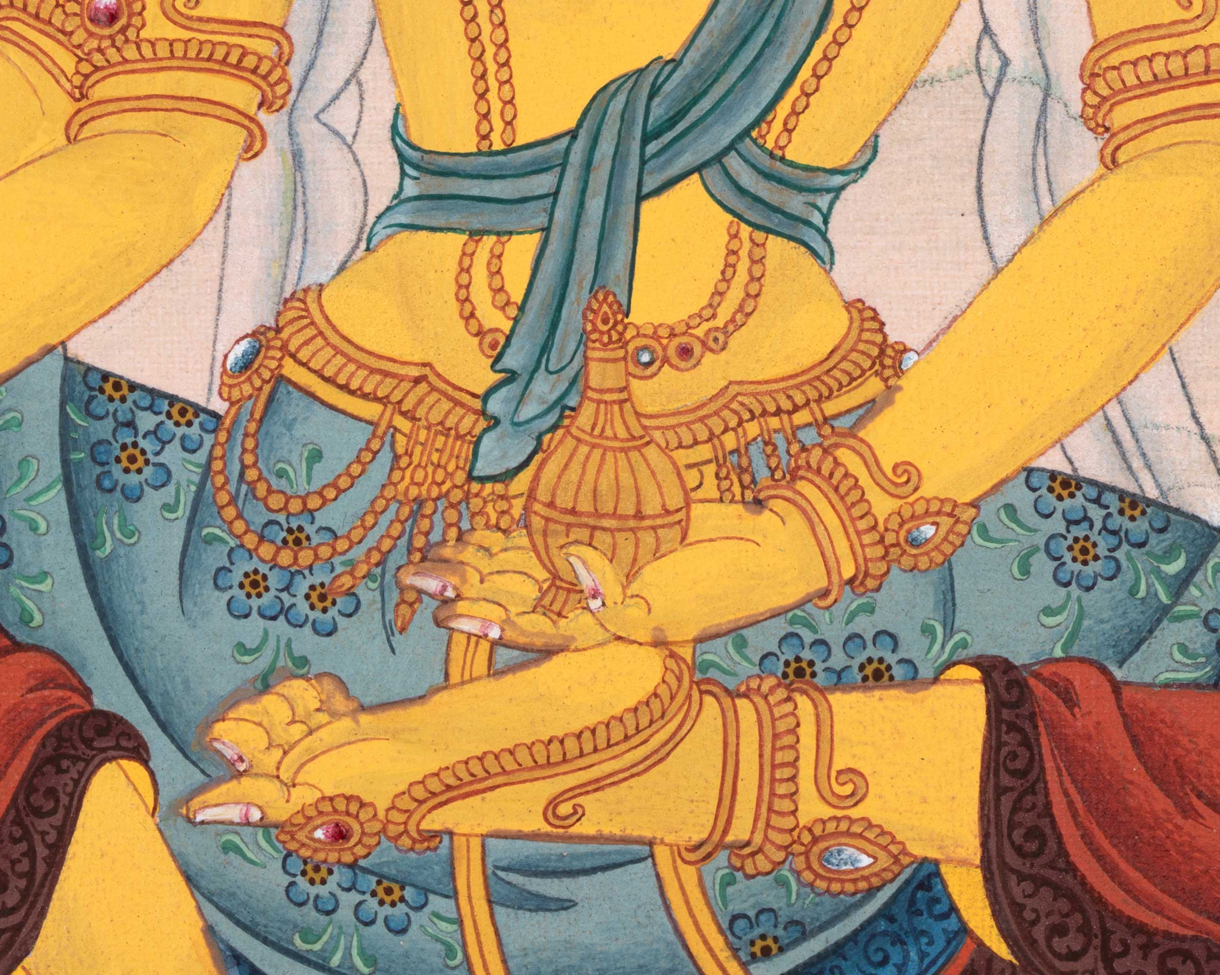 Usnishavijaya Tara | 21 Tara of Surya Gupta Thangka