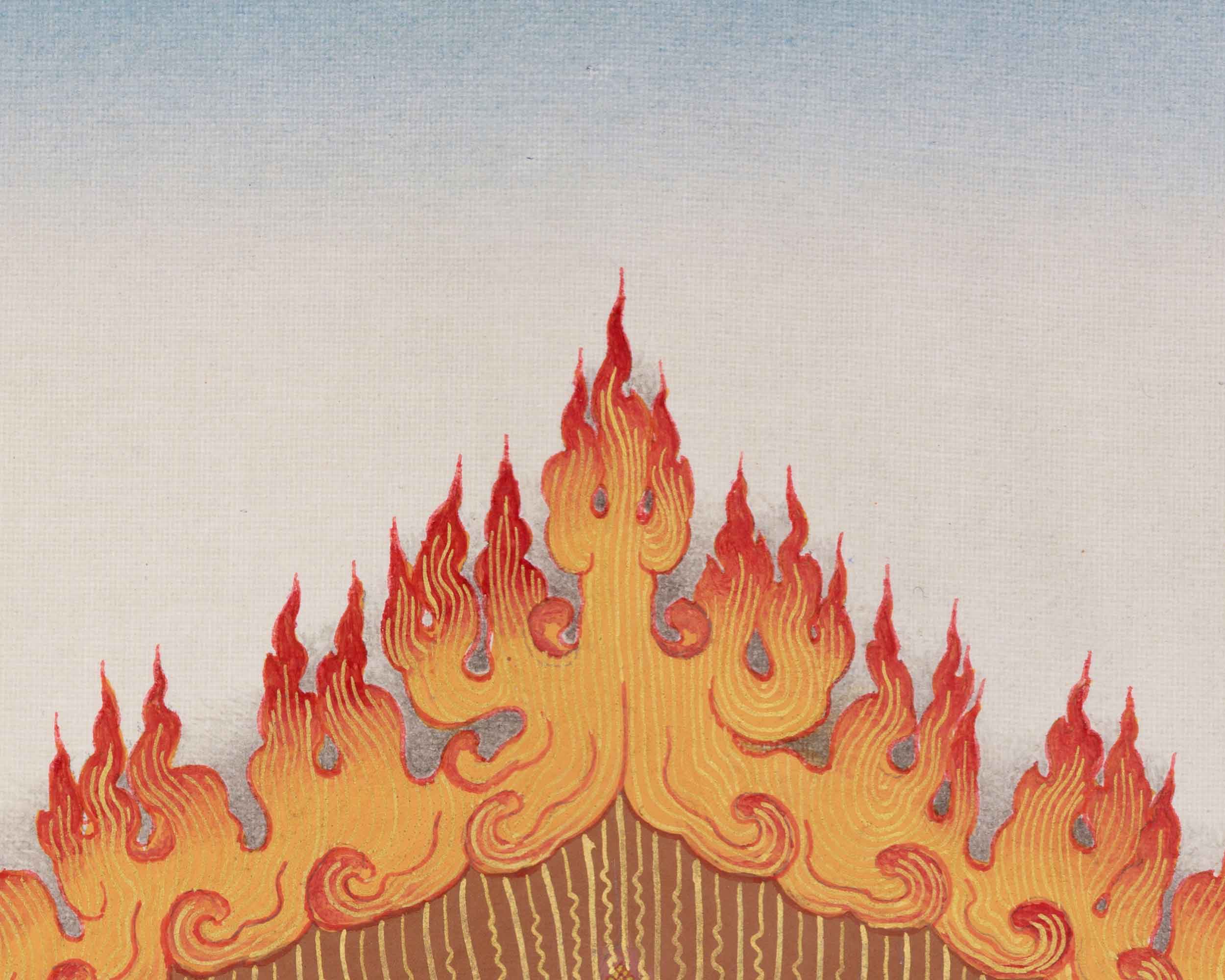 Yidam Chakrasamvara Thangka | Union of Wisdom and Bliss | Vajrayana Buddhism