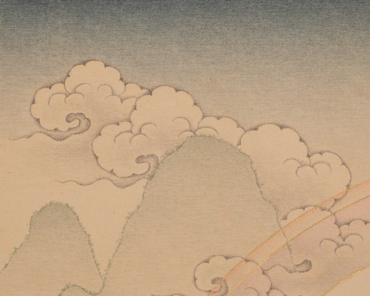 Divine Manjushri Thangka | Buddhist Art of Wisdom and Enlightened Knowledge