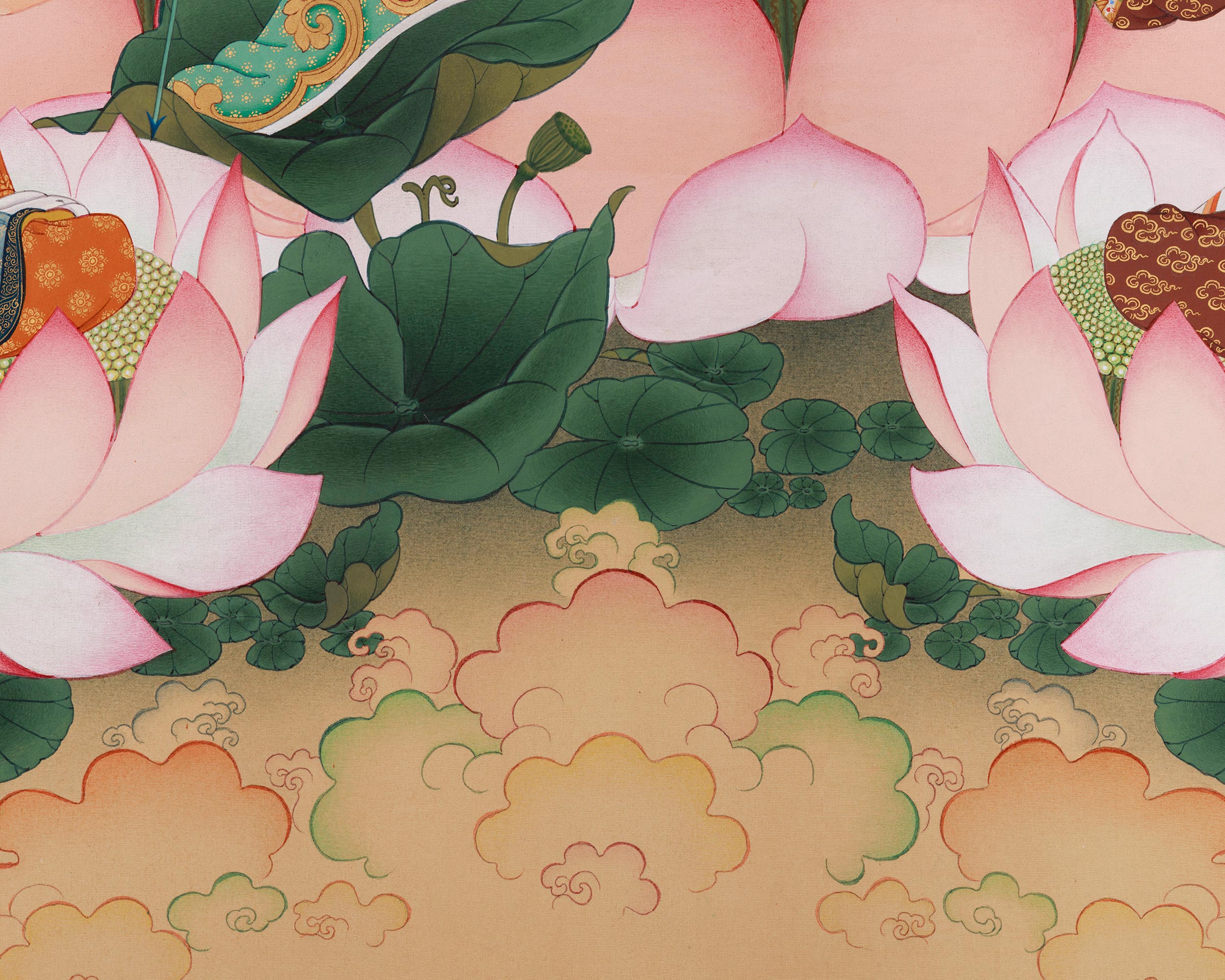 The Divine Union of Guru Rinpoche with Yeshe Tsogyal and Mandarva | Embodying Tantric Wisdom