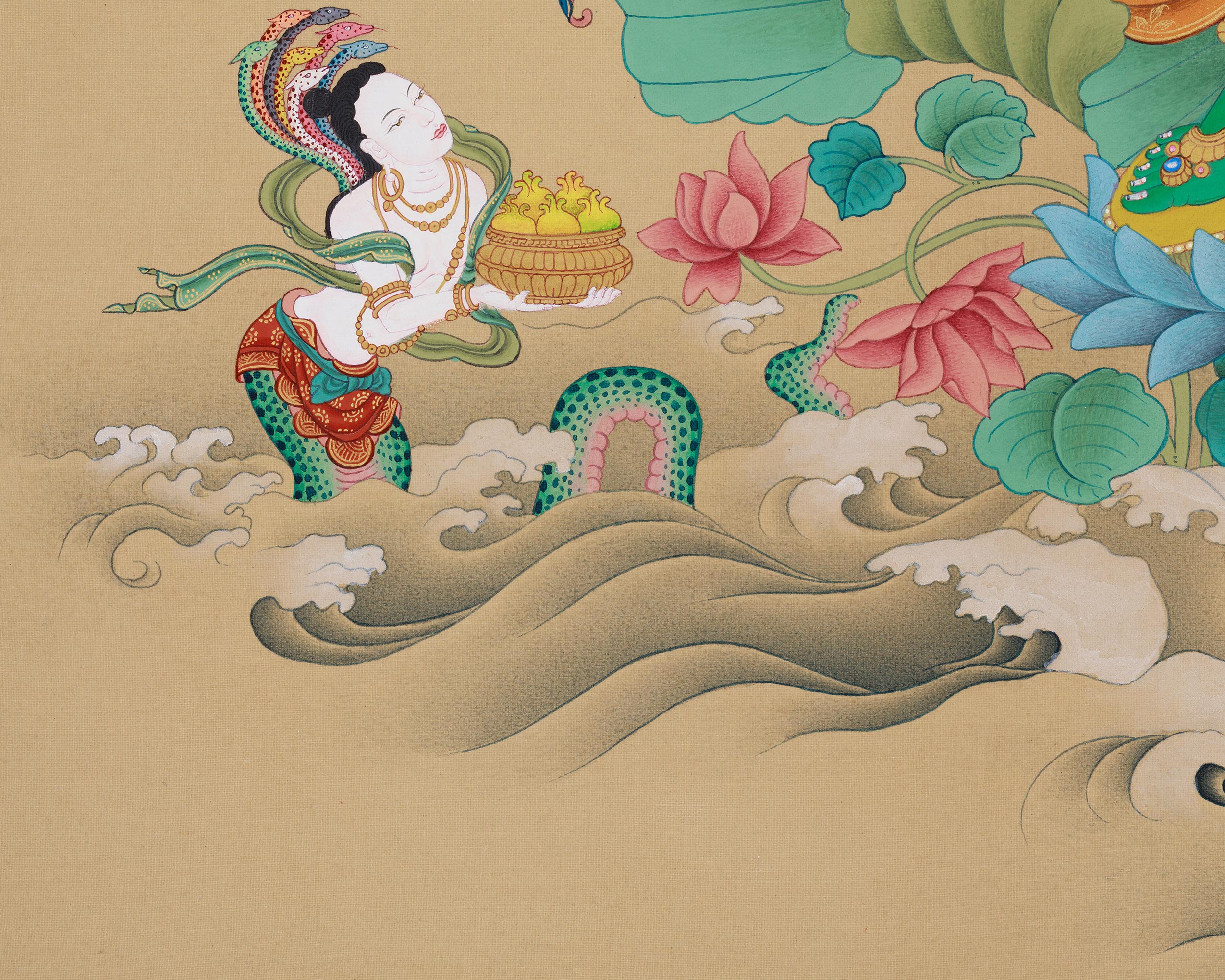 Mother Green Tara Artwork | The Divine Goddess of Mercy and Swift Protection
