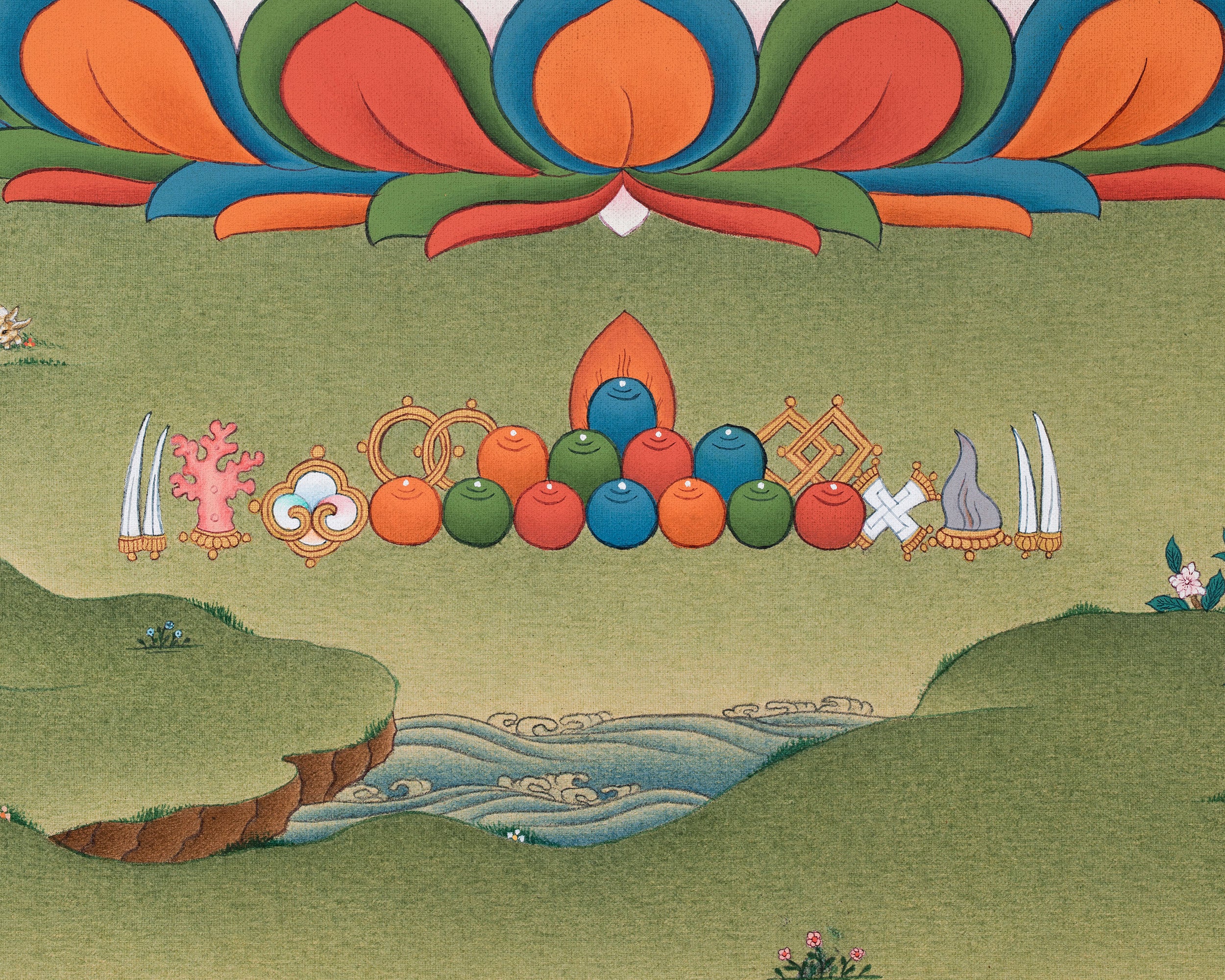 Tsongkhapa Canvas Print | Spiritual Teacher and Protector of the Dharma