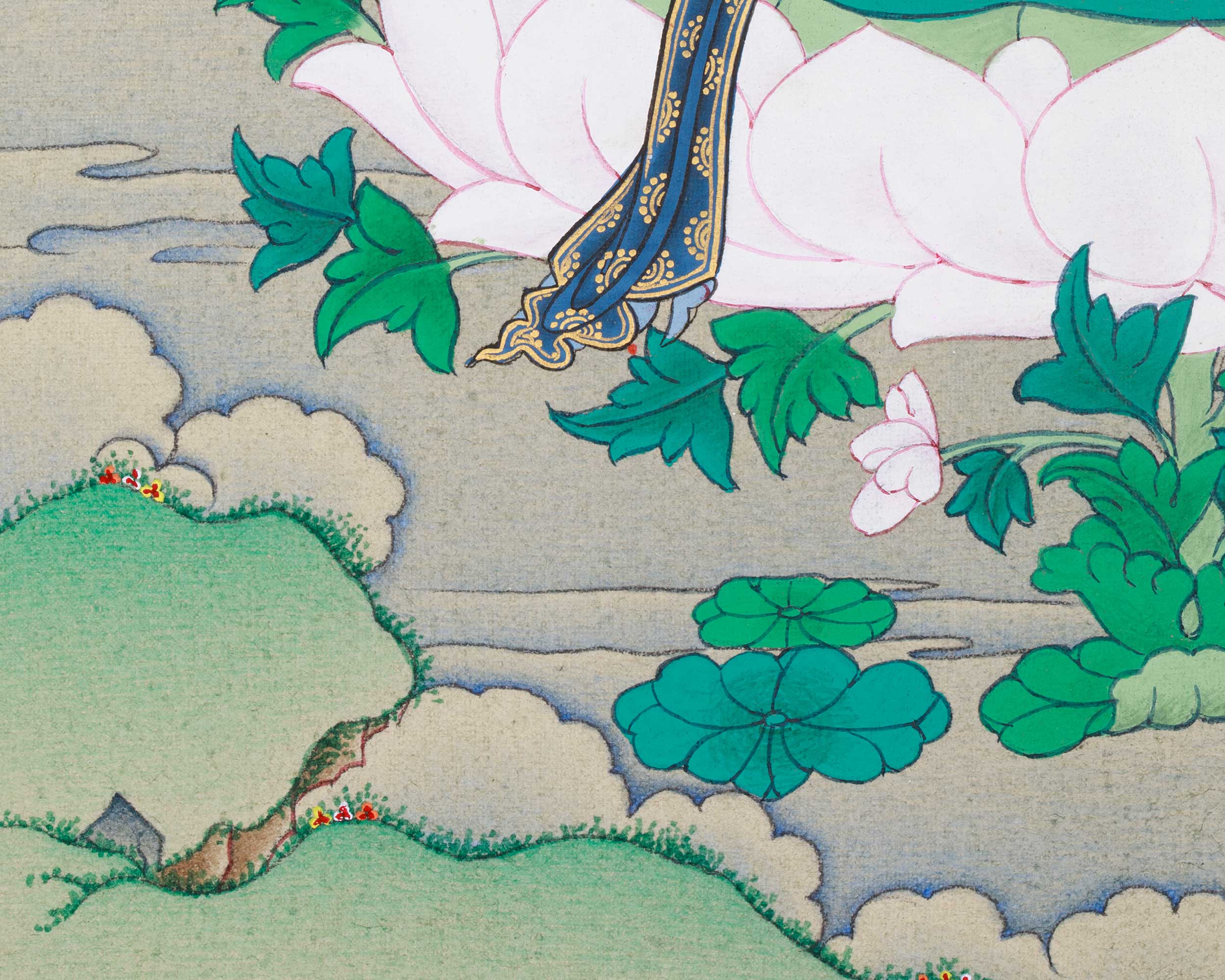 White Tara, Healing Buddhist Goddess | Seven-Eyed Female Buddha