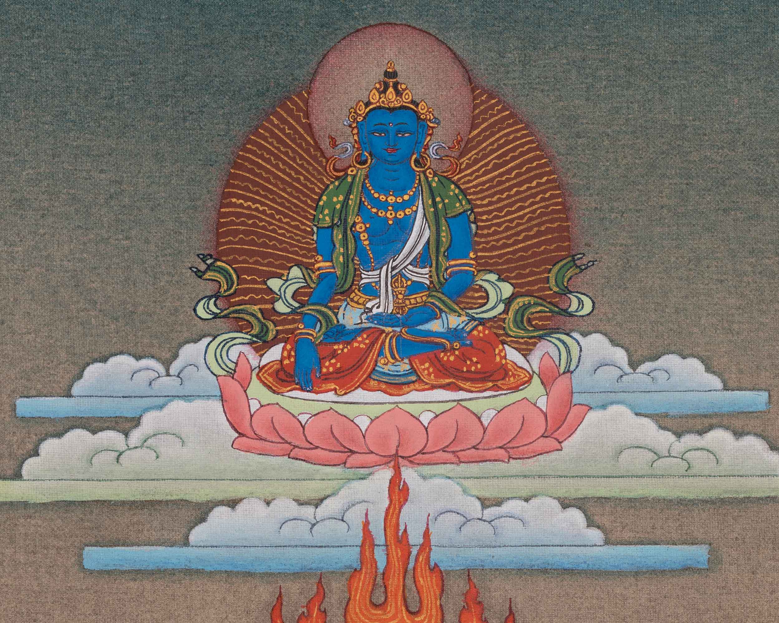 Chakrasamvara Tibetan Thangka | Tantric Deity | Inseparable Union of Compassion