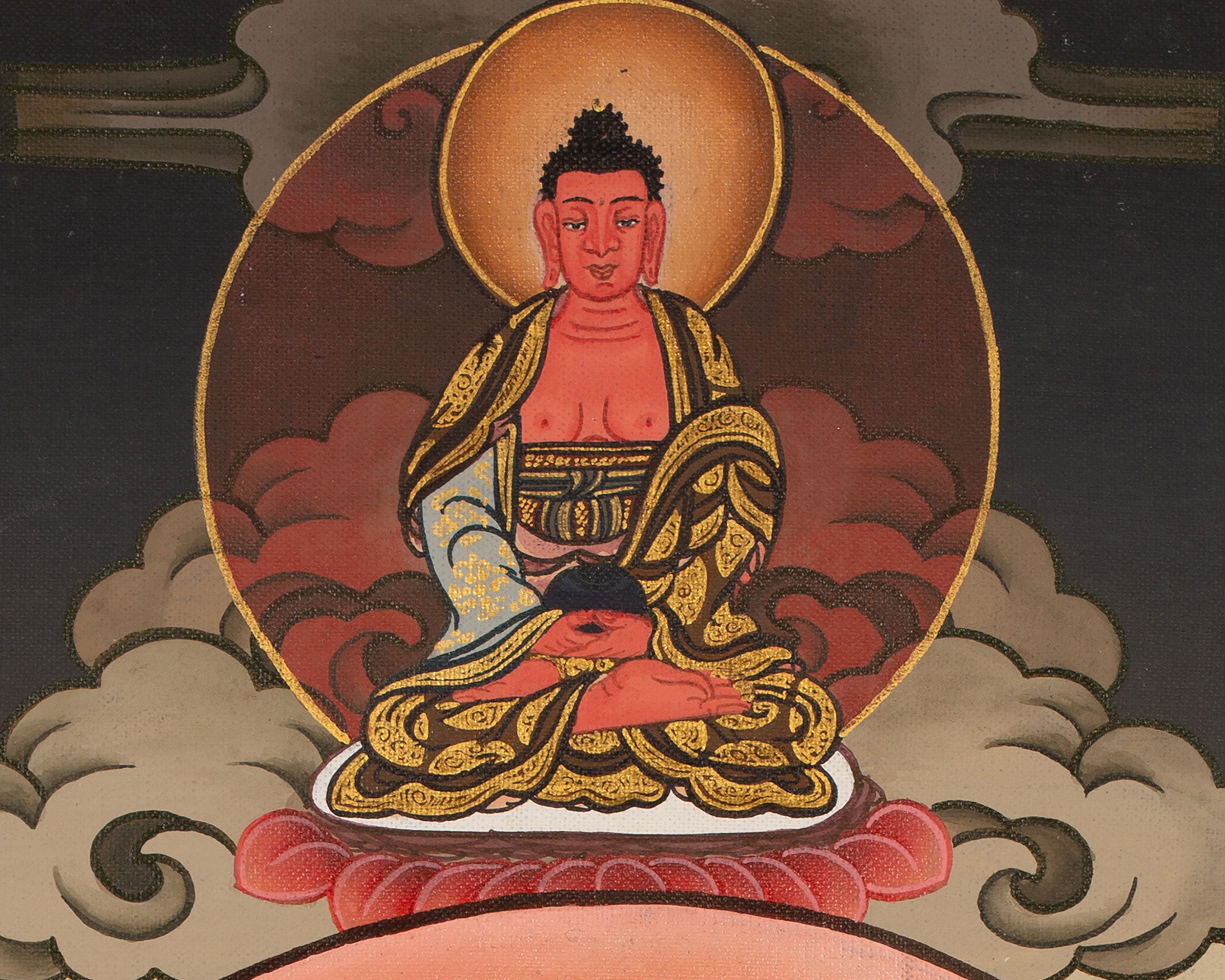 Tibetan White Tara Thangka | Female Bodhisattva Art | Wall Decors