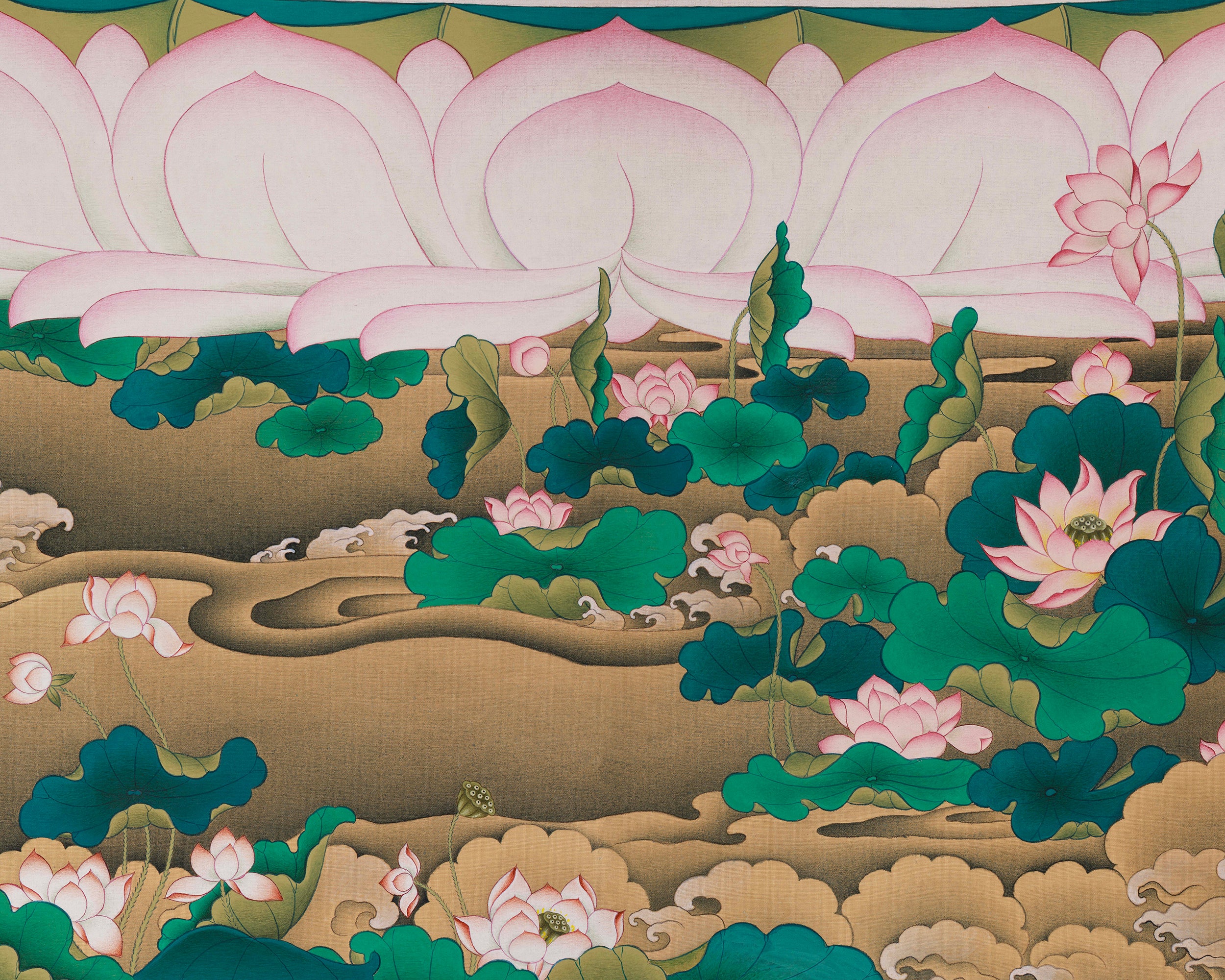 Exquisite 50-Inch Vajrasattva Thangka | A Powerful Symbol of Purification and Spiritual Awakening