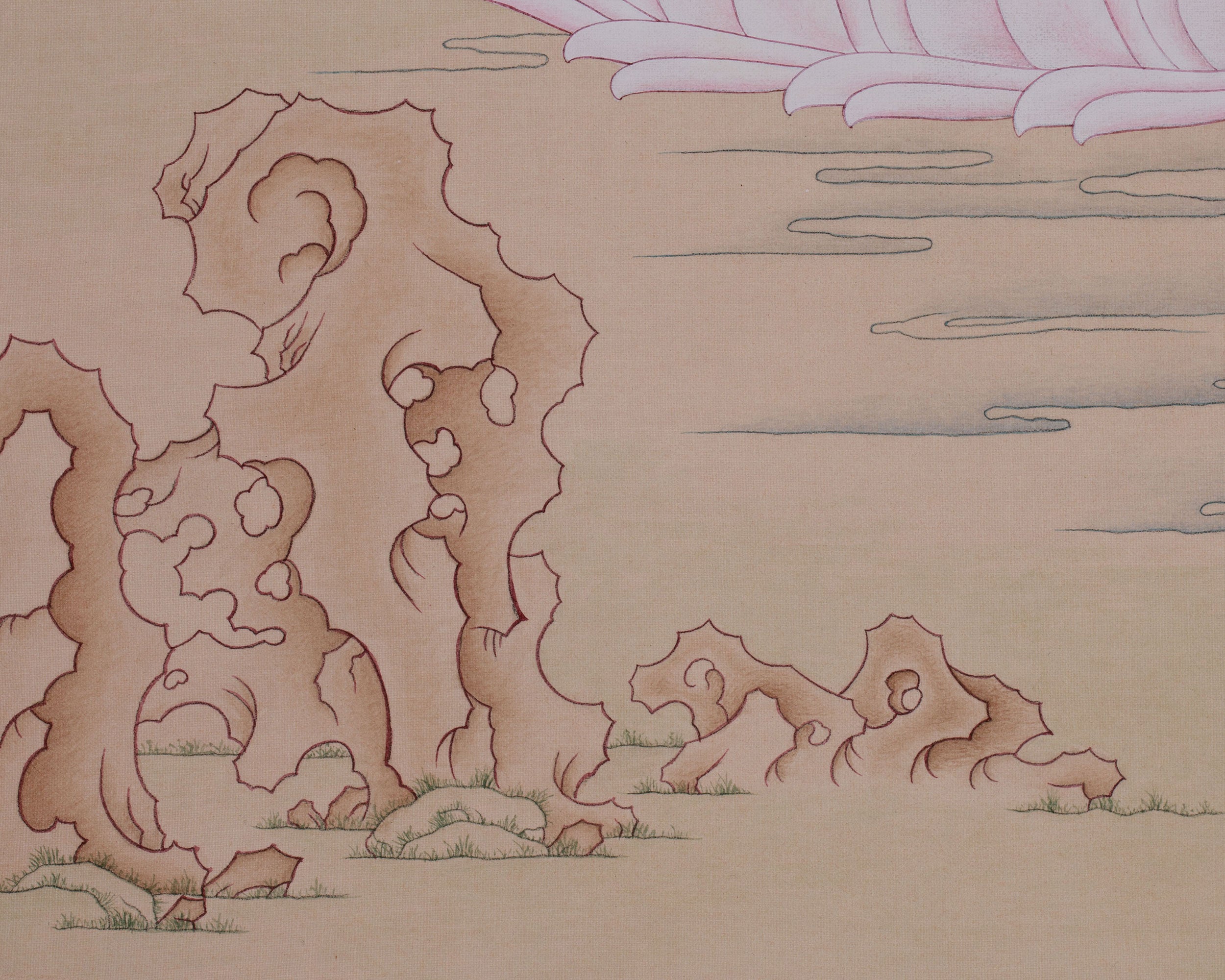 Tibetan Buddhist Vajrasattva Thangka | Embodiment of Purification and Enlightenment