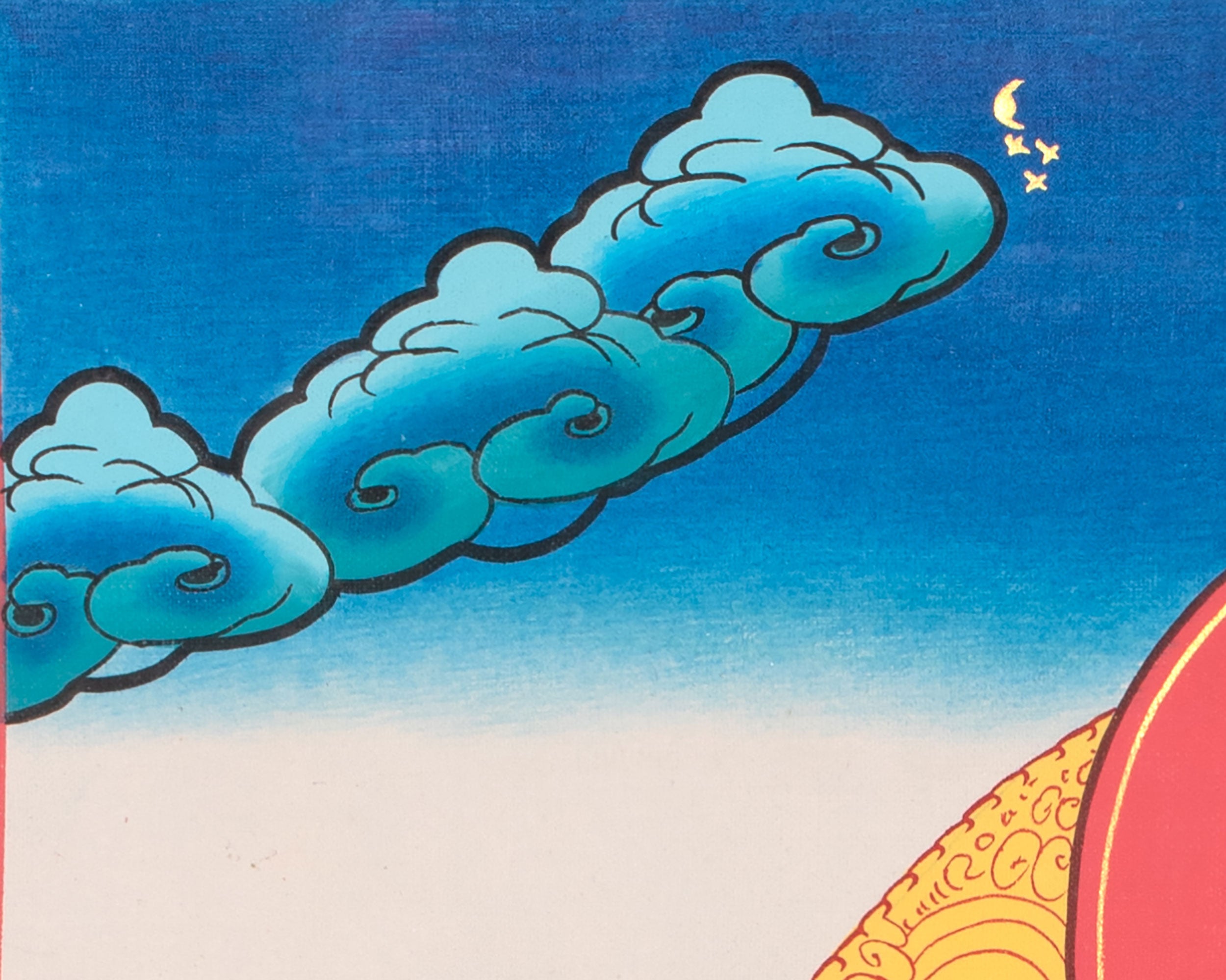 Avalokiteshvara Chenrezig Thangka | Bodhisattva Tibetan Art | Wall Hanging Decor