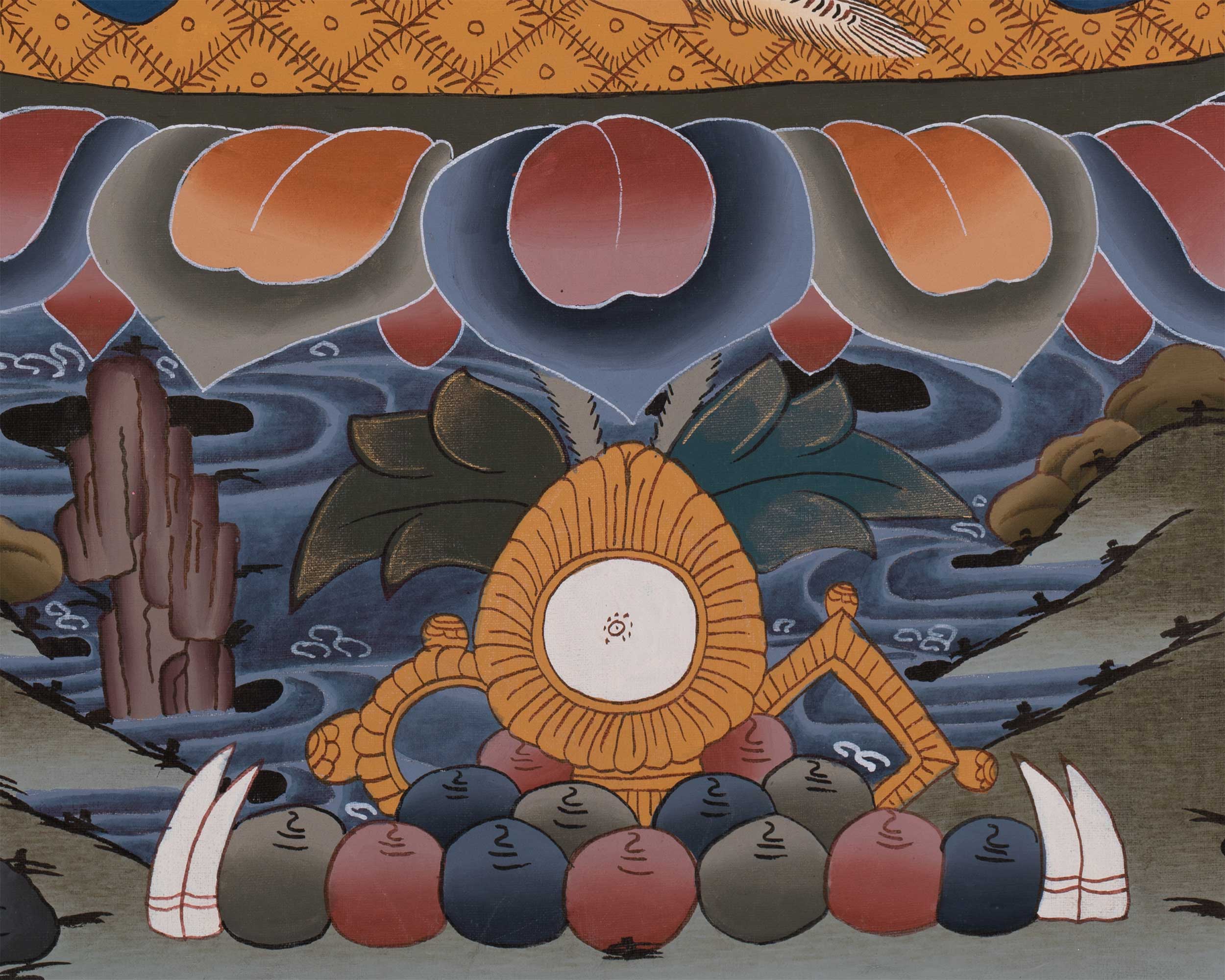 Tibetan Bodhisattva Vajrapani | Symbol of Strength, Protection, and Spiritual Power