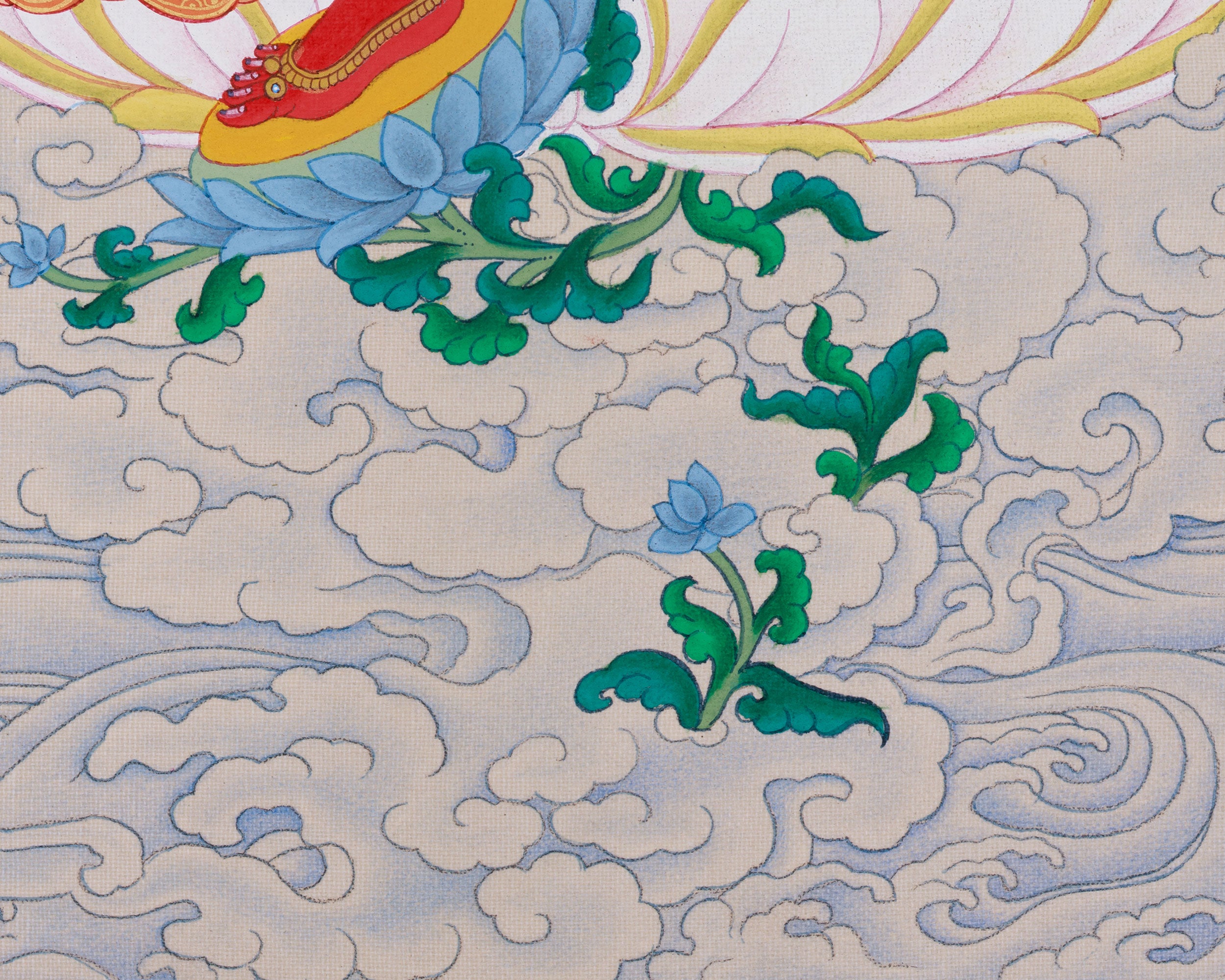 Tantric Goddess Red Tara | Tibetan Dakini of Attraction and Enlightenment