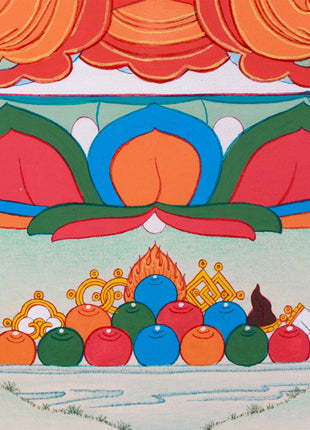 Small Amitabha Buddha Thangka