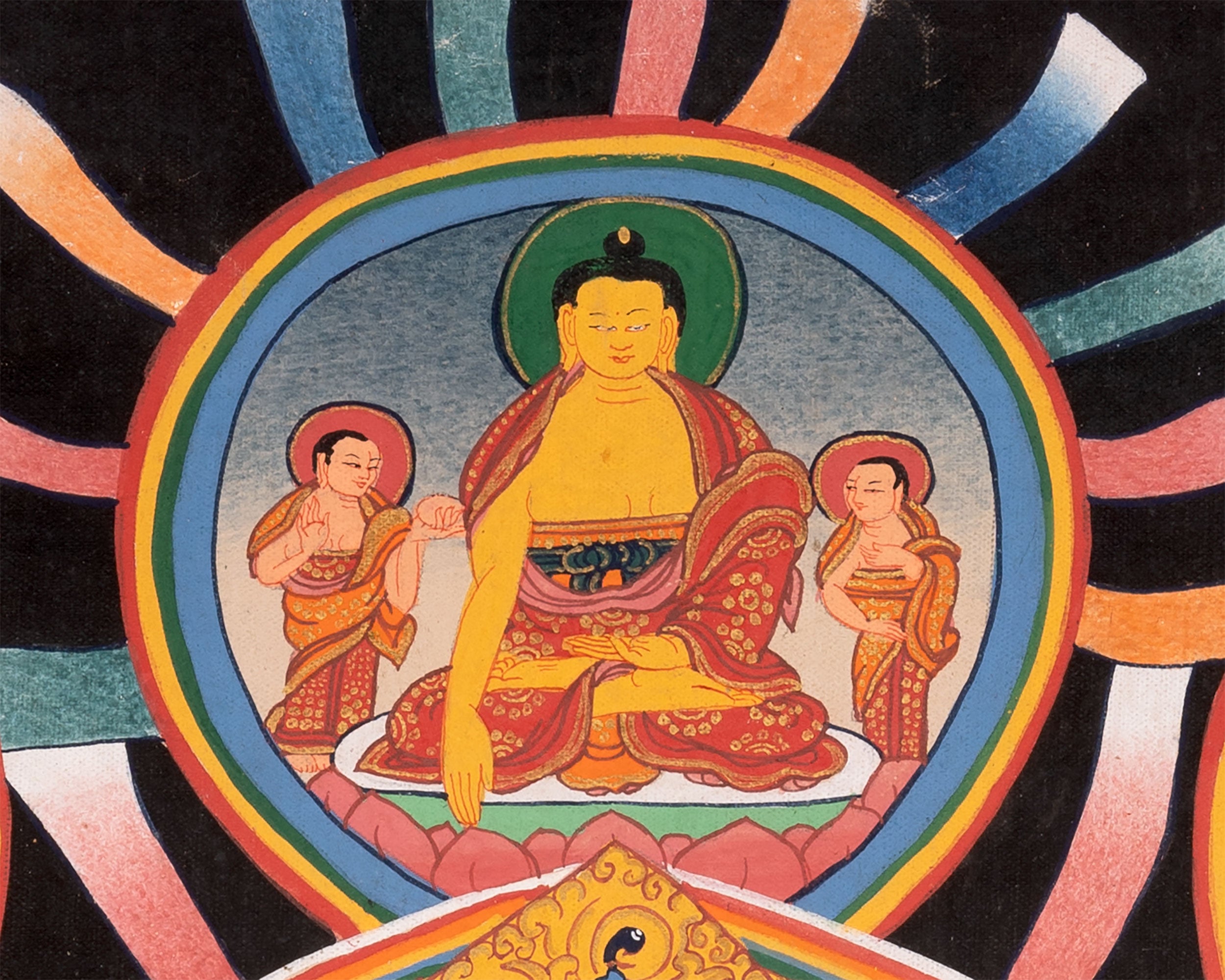 Avalokiteshvara Thangka | Buddhist Painting