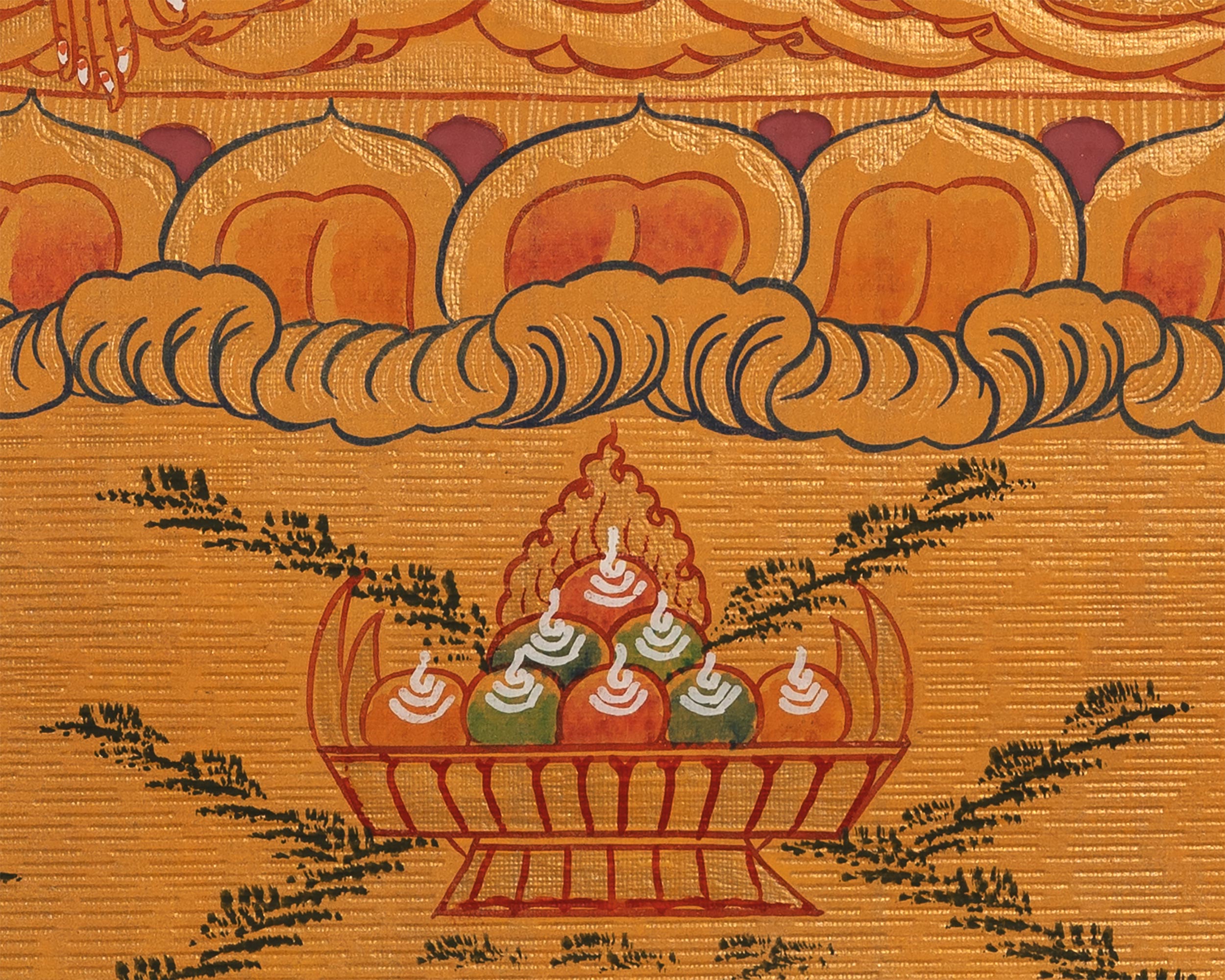 30 cm Siddhartha Gautama Painting | The Buddha of Serenity and Wisdom