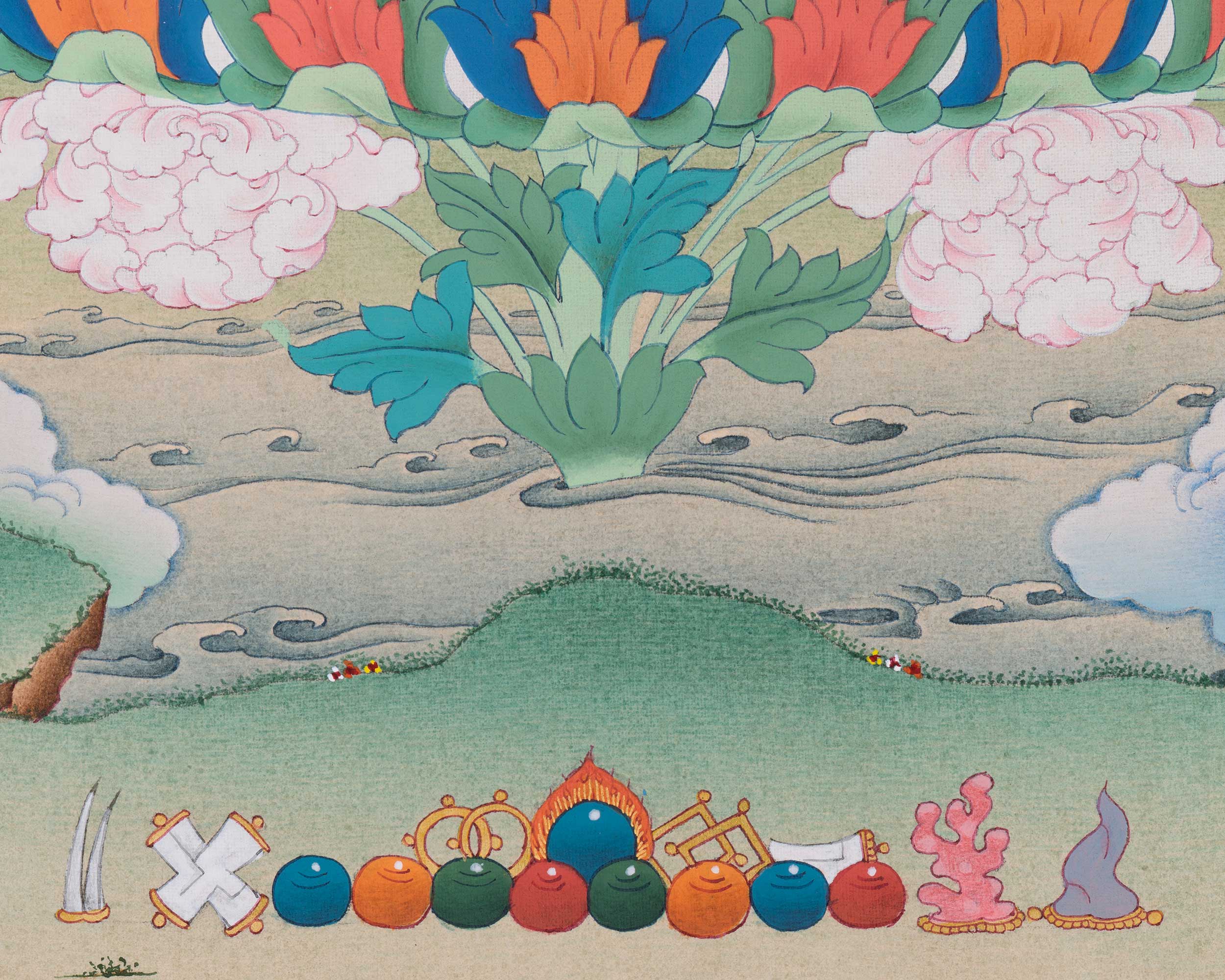 Sacred 28 Inches Guru Padmasambhava | Guru Rinpoche, the Second Buddha of Tibet