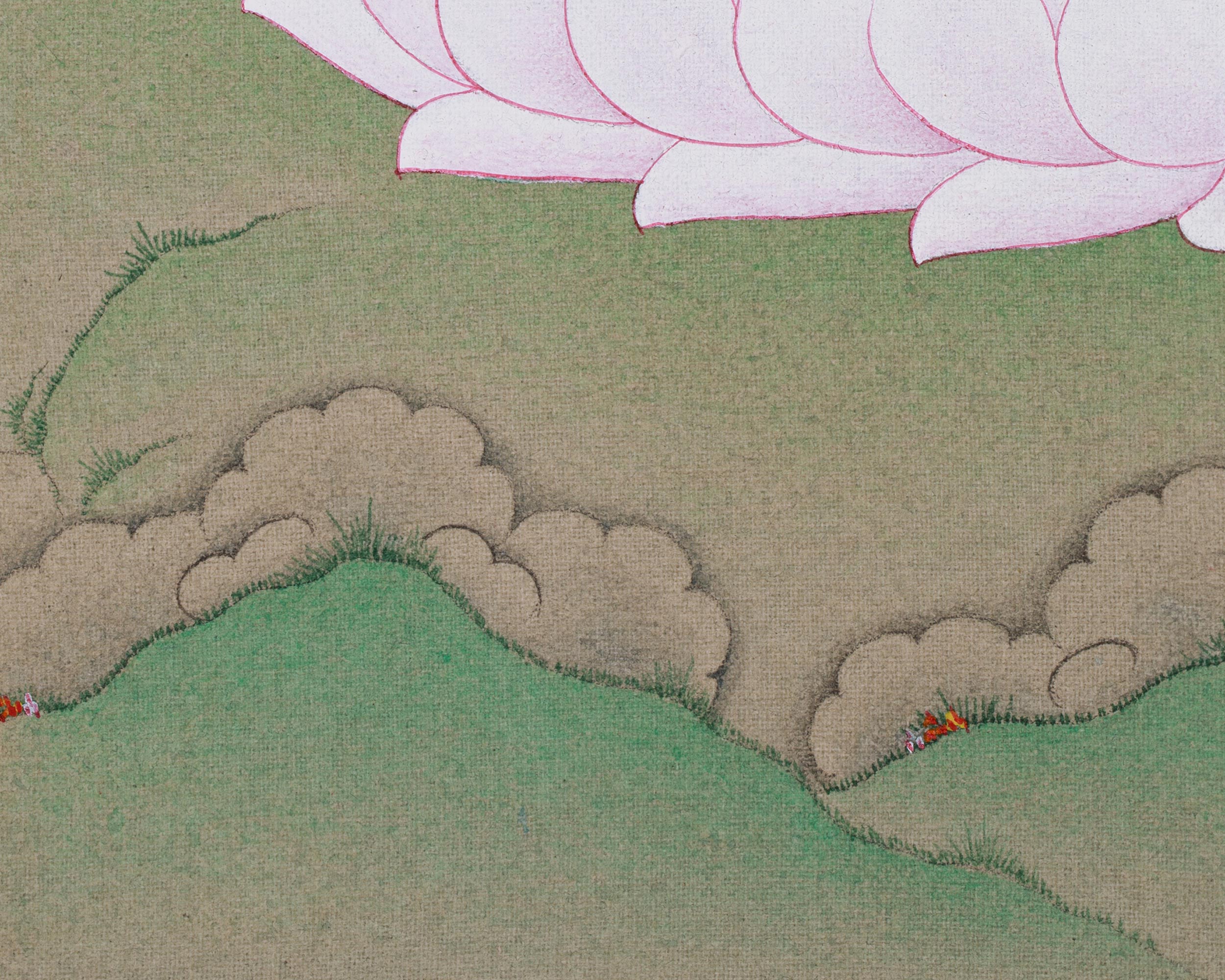 Original Hand-Painted Dorje Sempa Artwork | Enlightened Deity