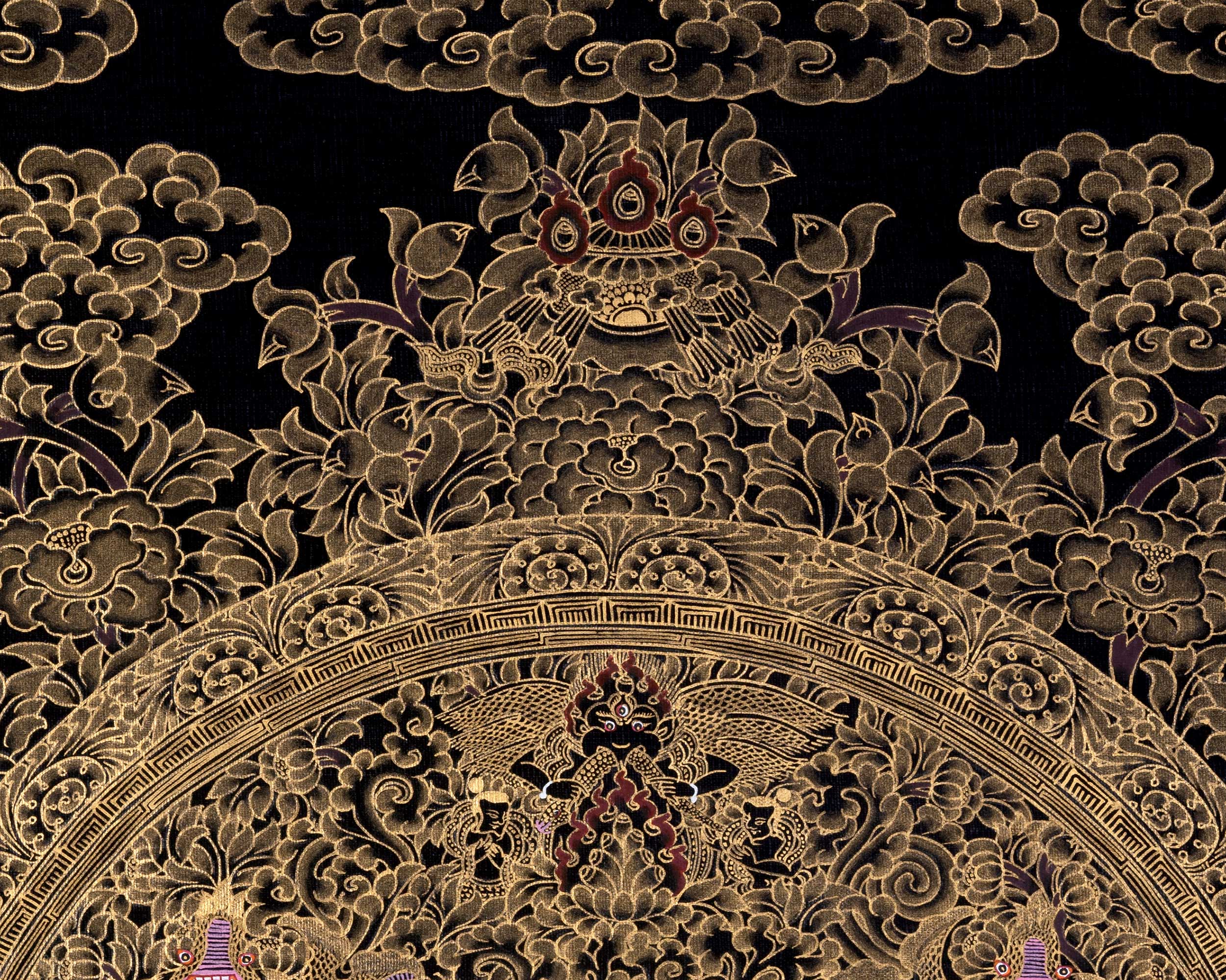 Original Shakyamuni Buddha Thangka | Tibetan Buddhist Religious Painting