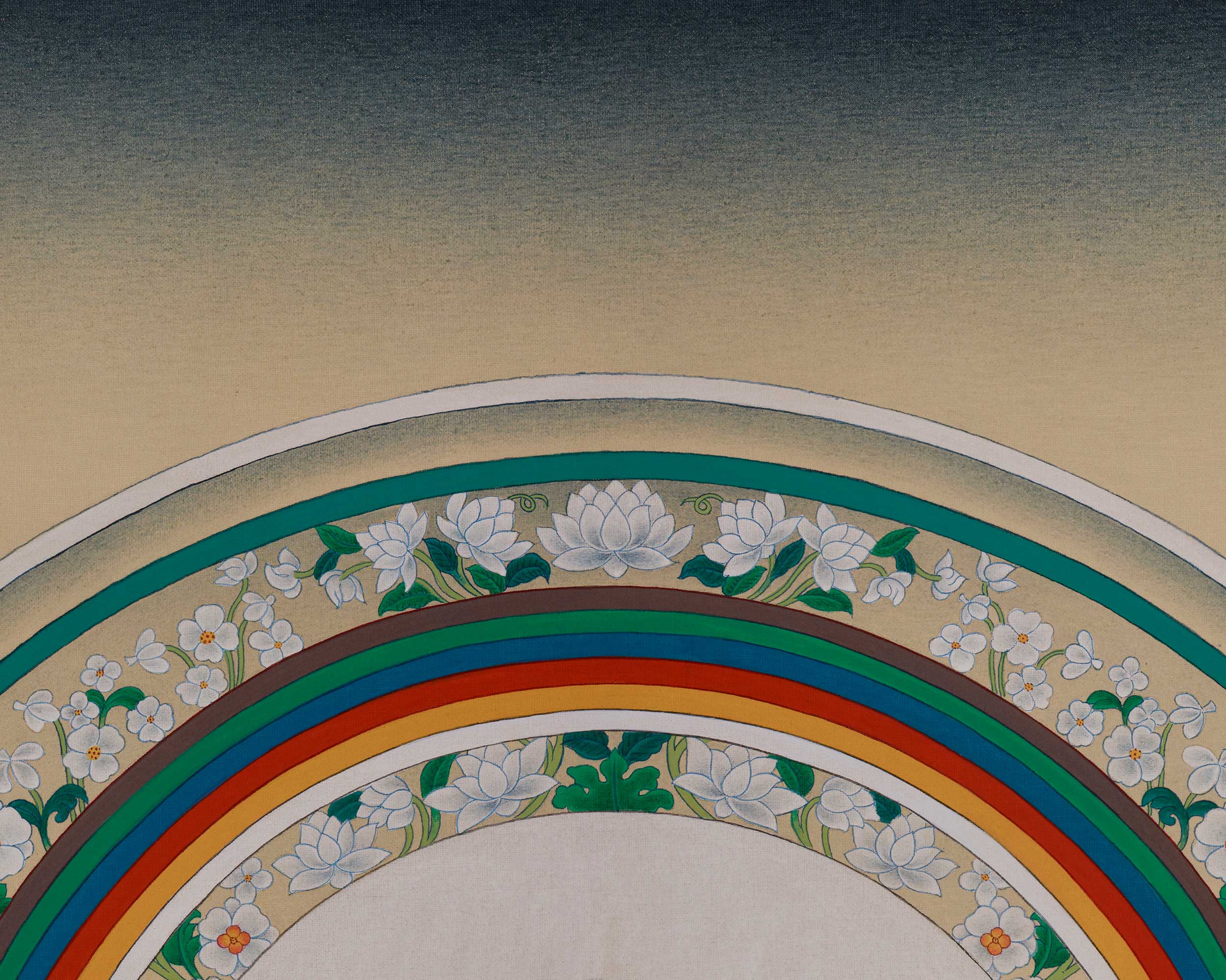 Tibetan deity White Tara Thangka | Longevity Goddess Sita Tara